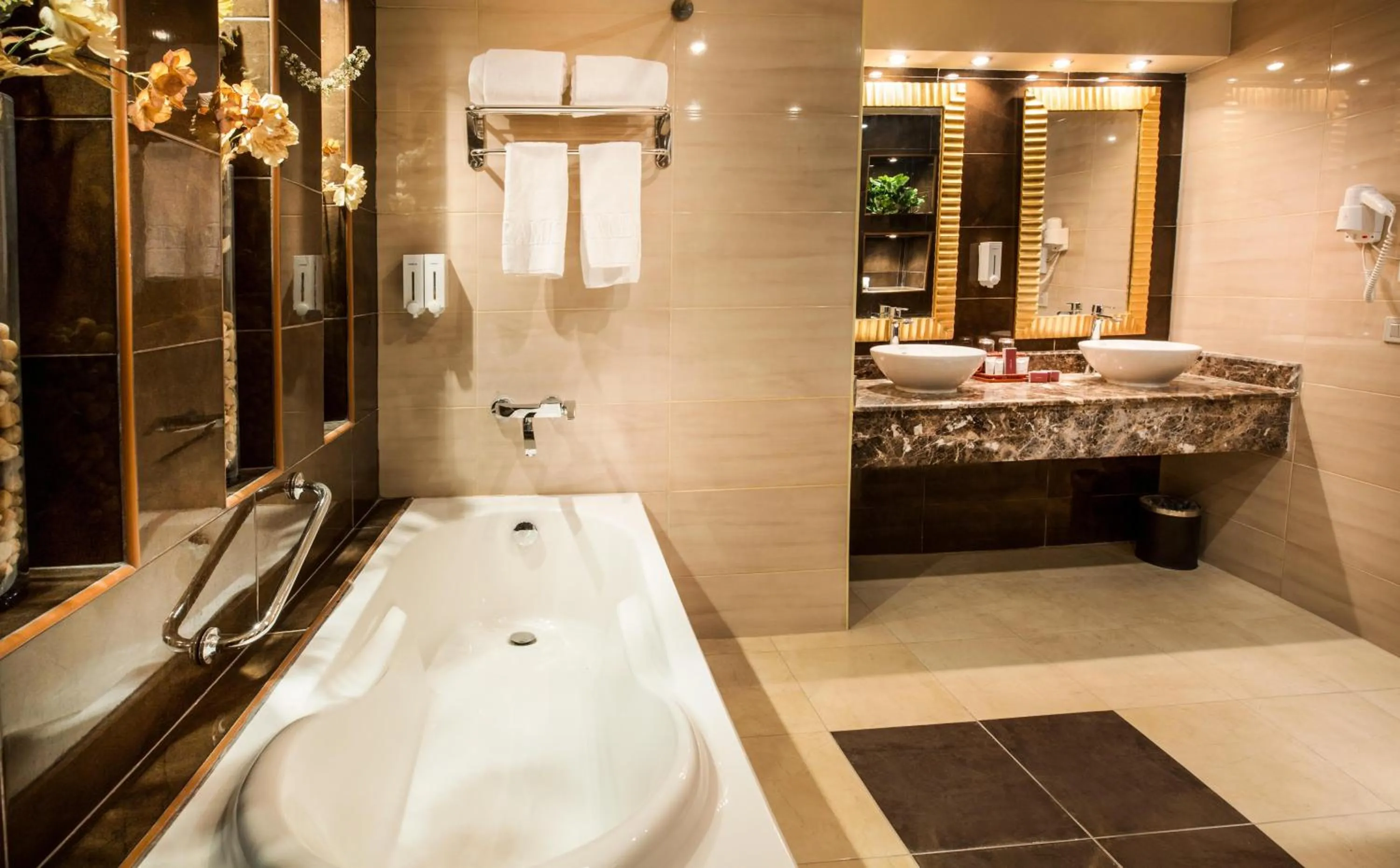 Bathroom in Pyramisa Island Hotel Aswan