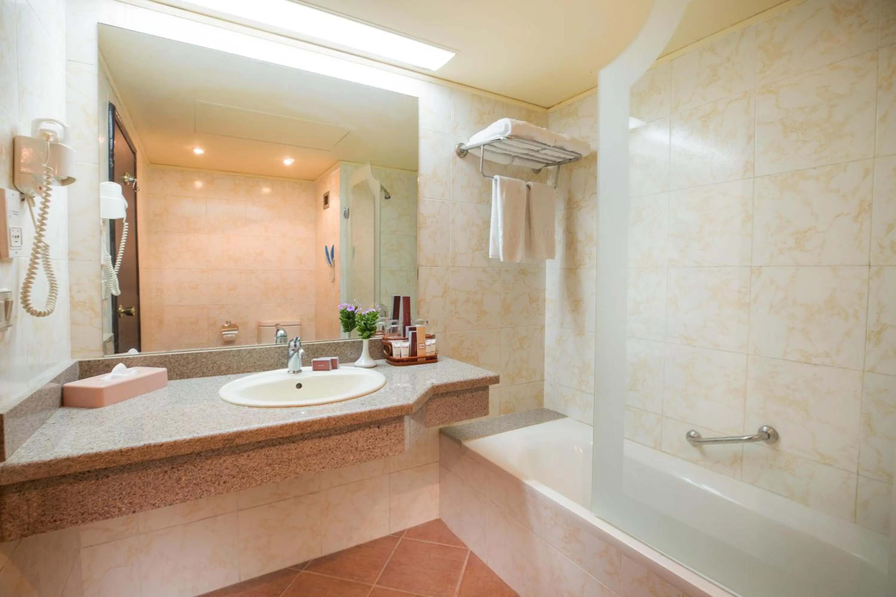 Bathroom in Pyramisa Island Hotel Aswan