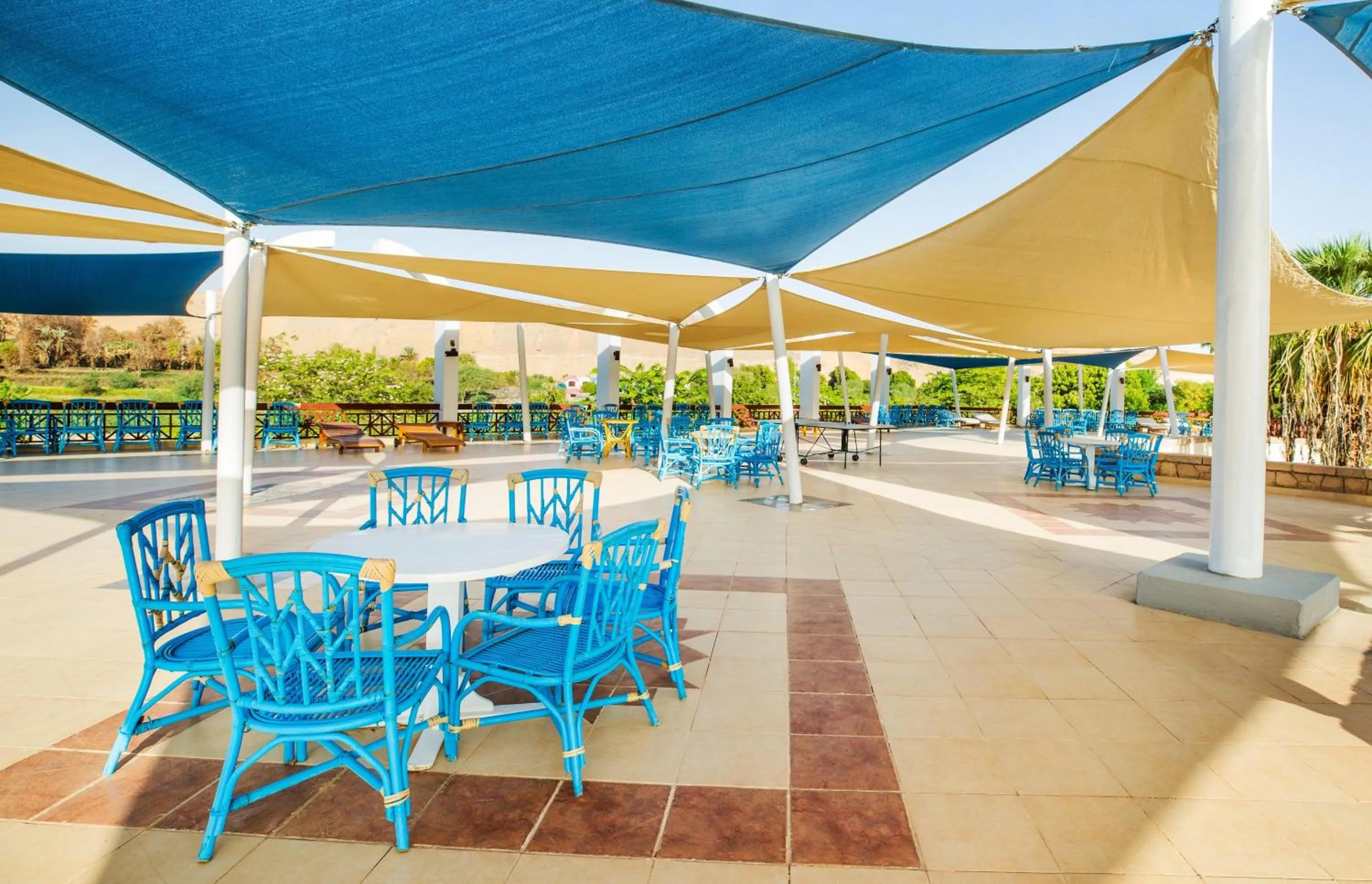 Balcony/Terrace in Pyramisa Island Hotel Aswan