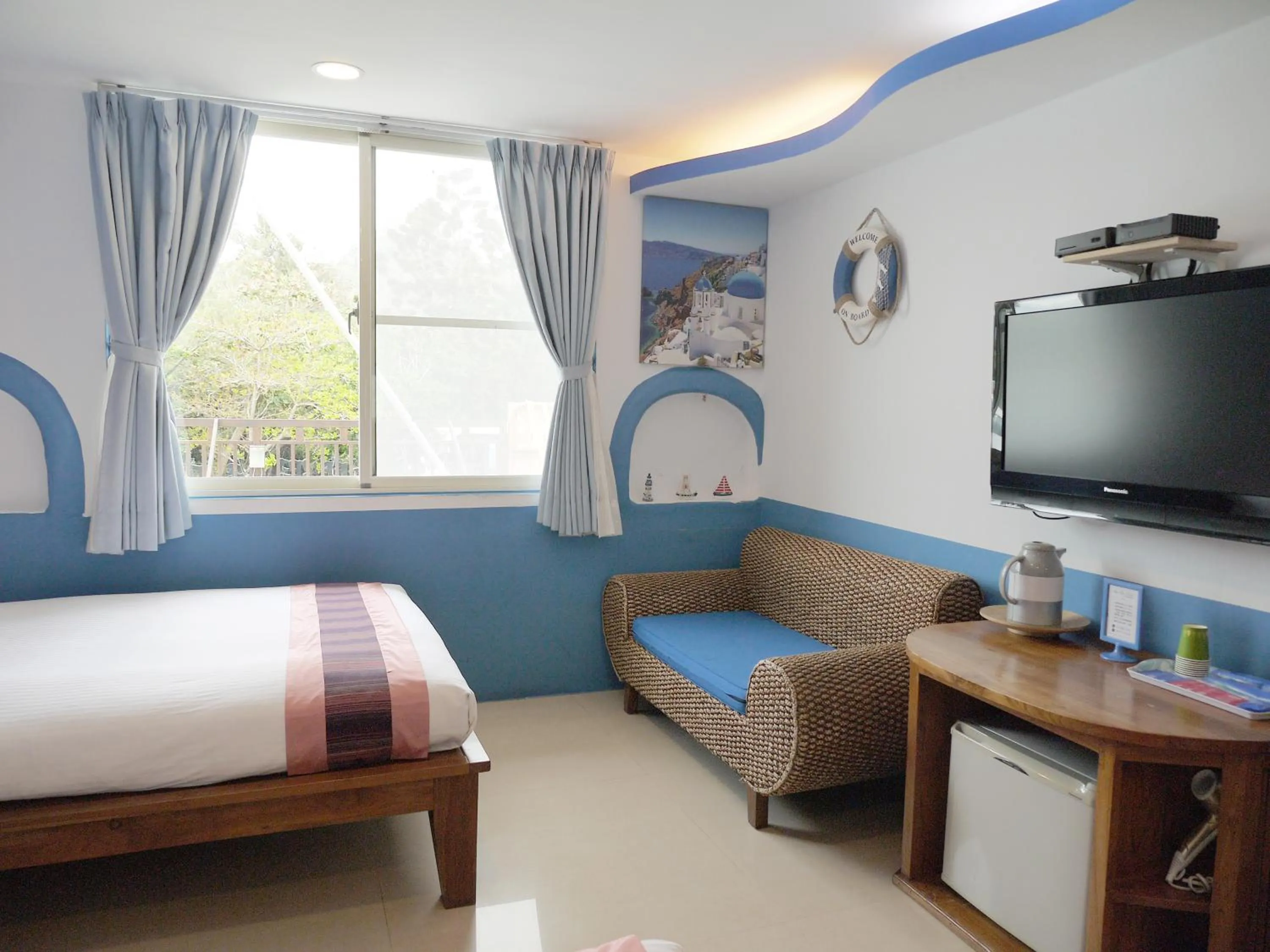 Bed in Kenting Sin Sin Hotel