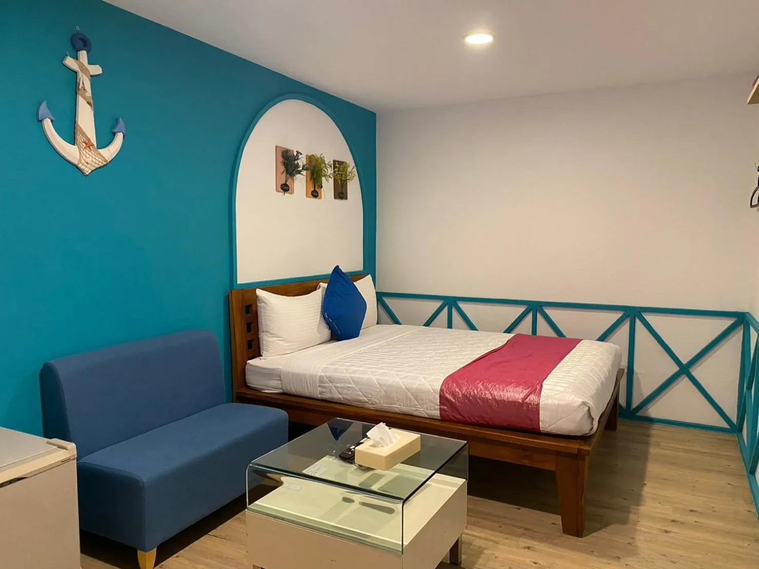 Bed in Kenting Sin Sin Hotel