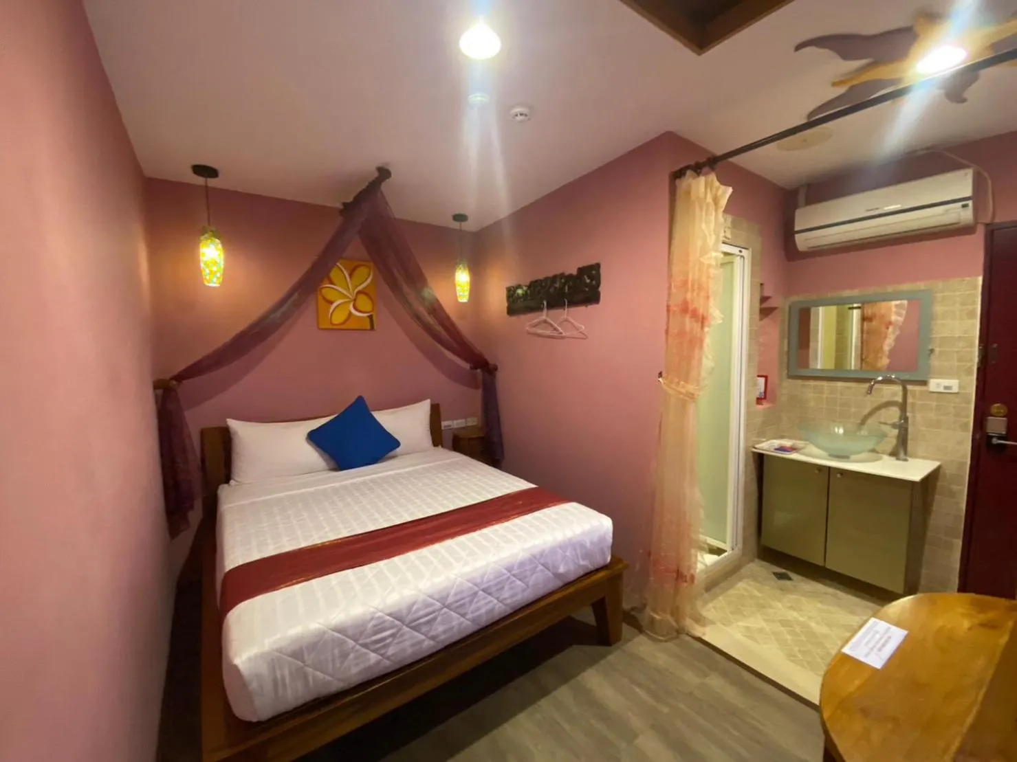 Bed in Kenting Sin Sin Hotel