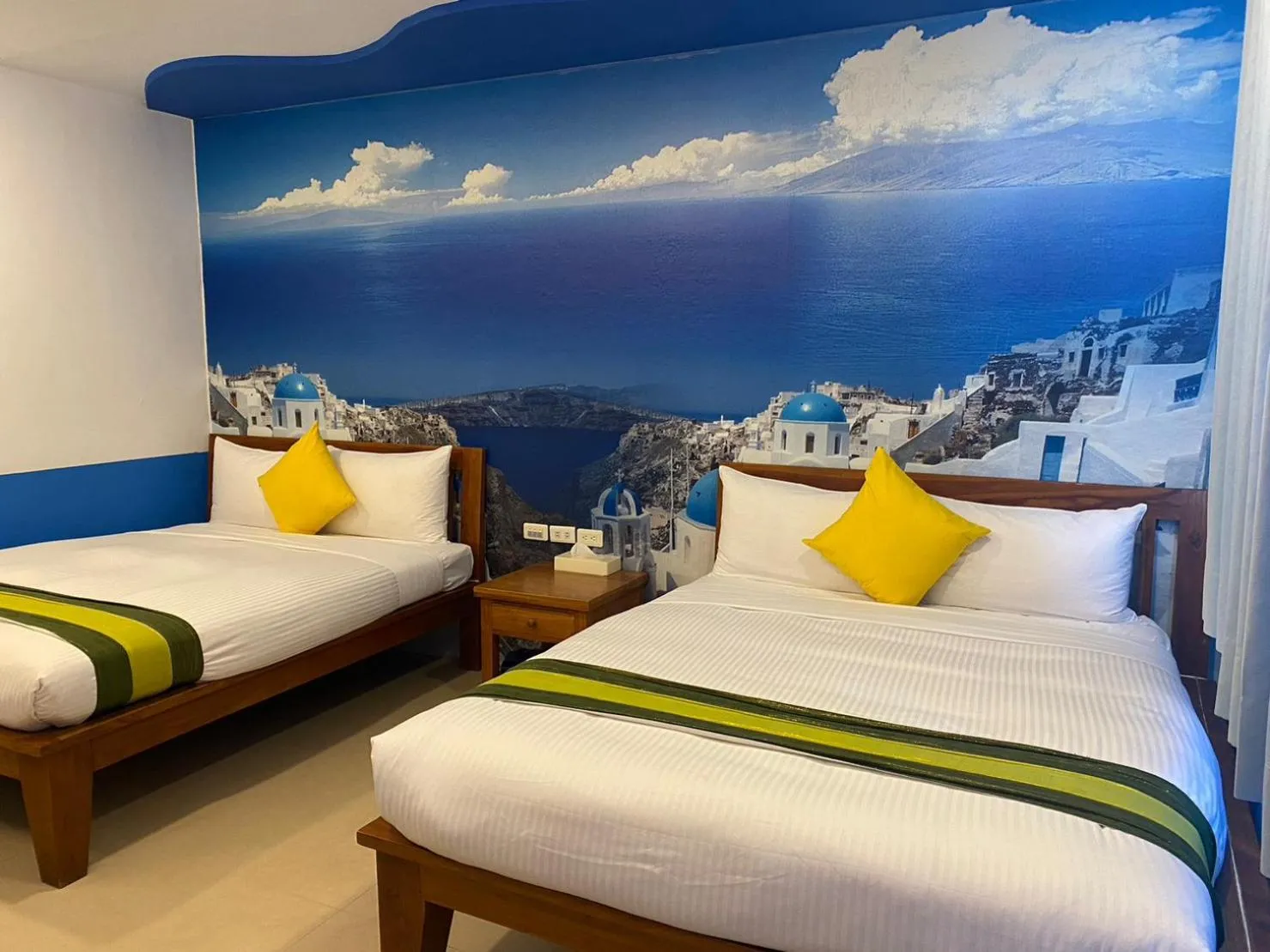 Bed in Kenting Sin Sin Hotel