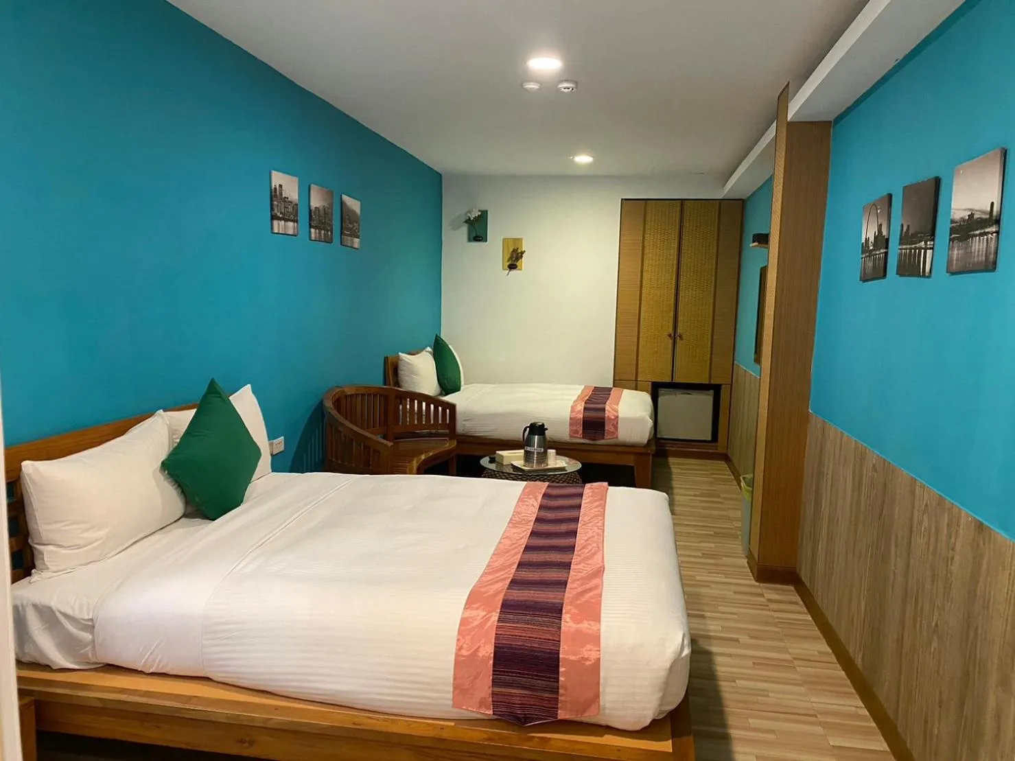 Bed in Kenting Sin Sin Hotel