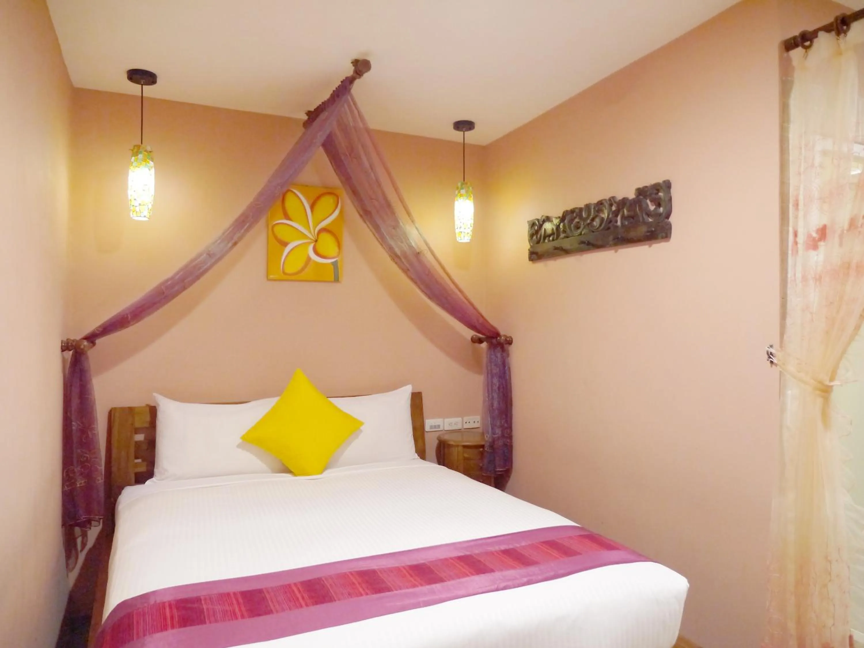 Bed in Kenting Sin Sin Hotel