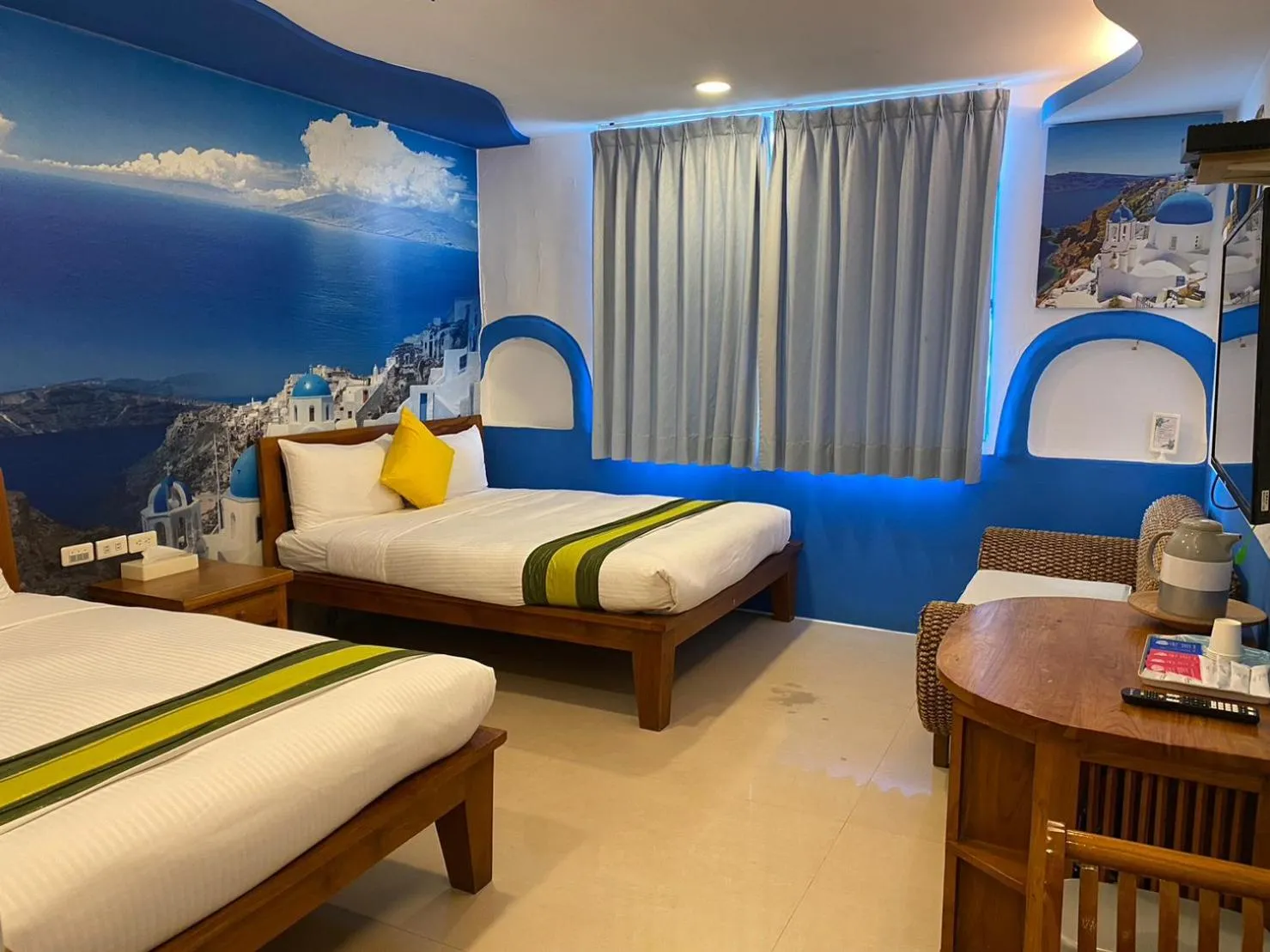 Bed in Kenting Sin Sin Hotel