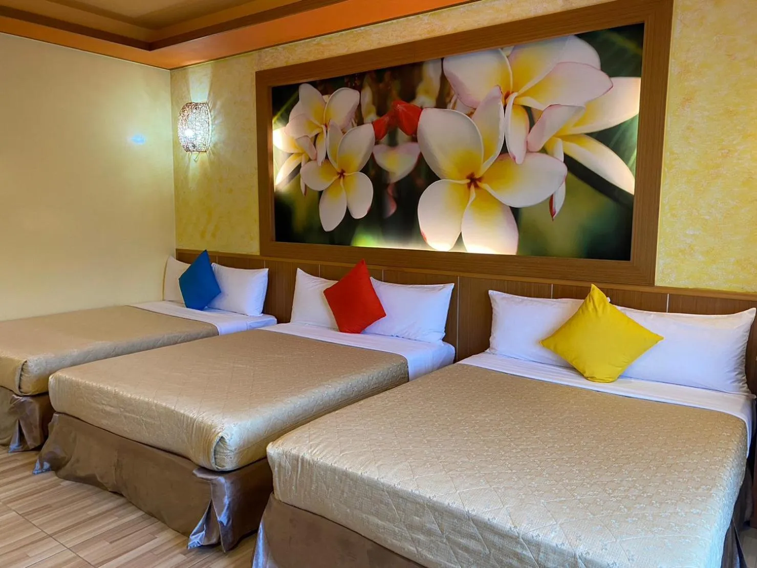 Bed in Kenting Sin Sin Hotel