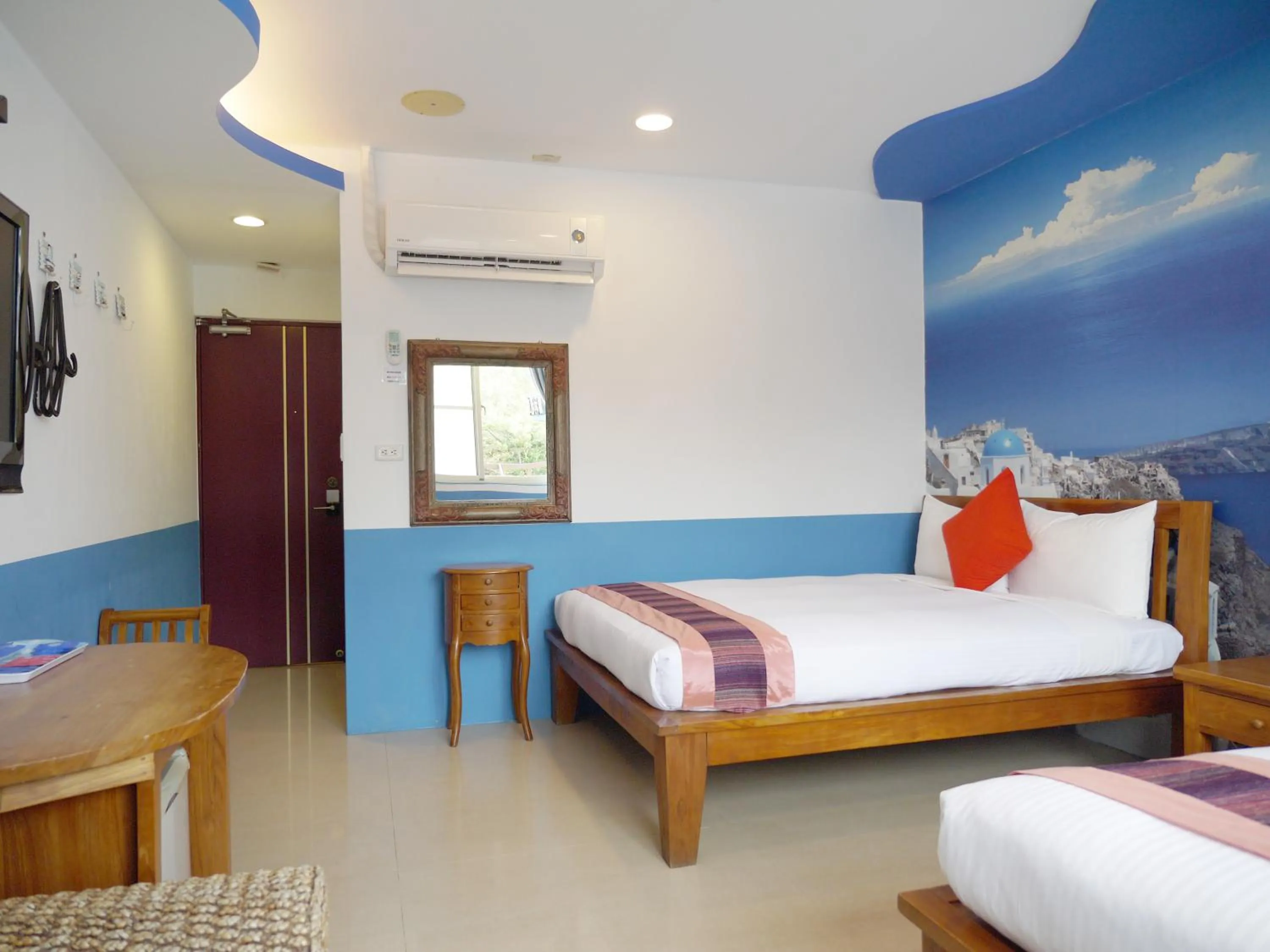 Bed in Kenting Sin Sin Hotel