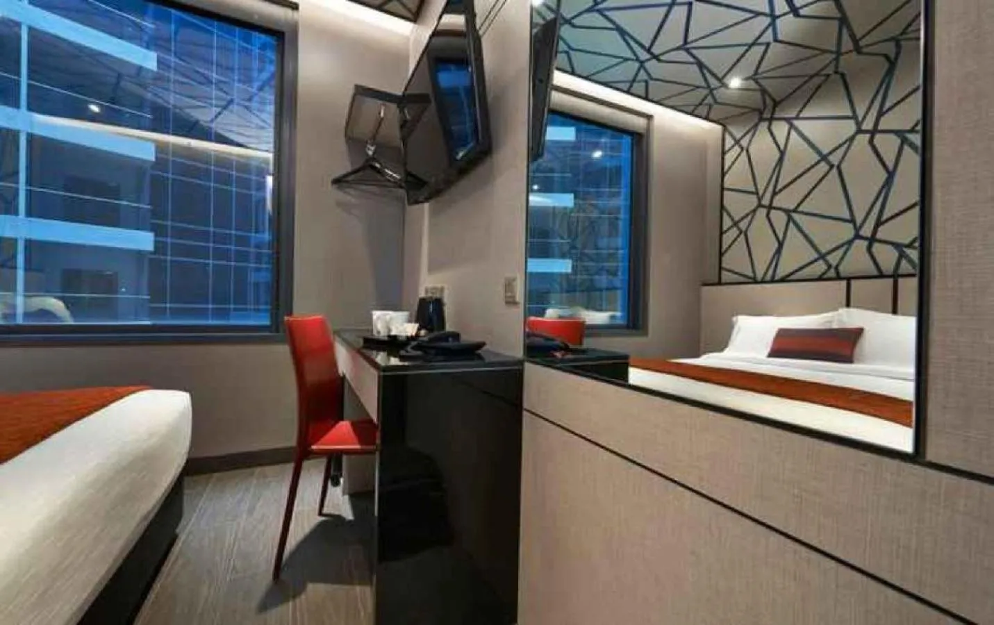 Decorative detail in Hotel Boss