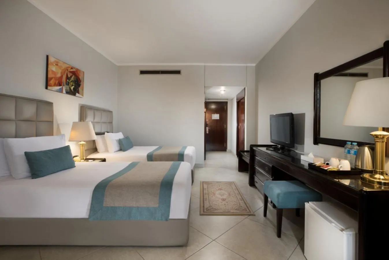 Photo of the whole room, Bed in Pyramisa Hotel Luxor