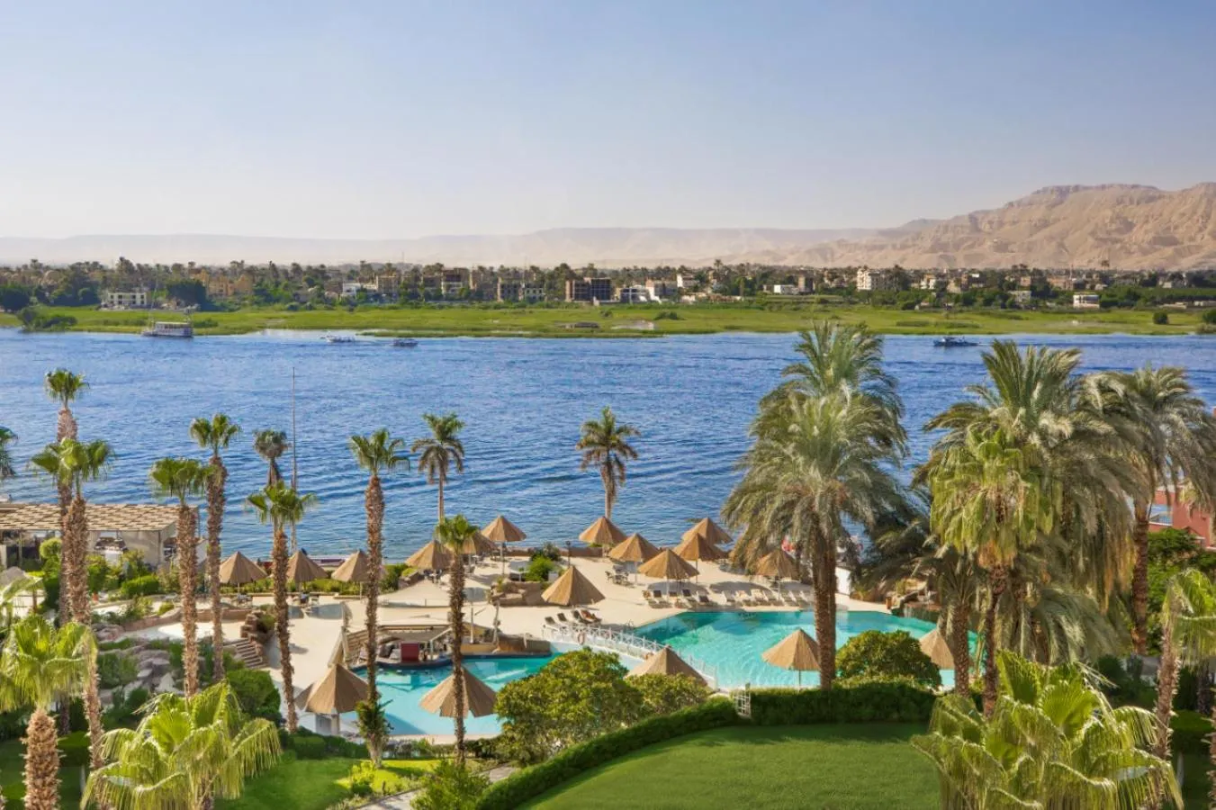 River view in Pyramisa Hotel Luxor