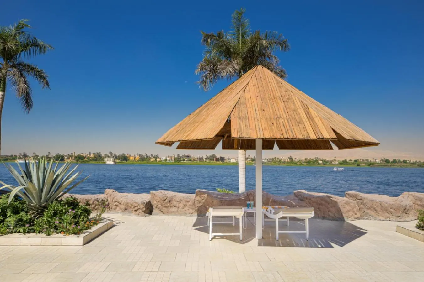 River view in Pyramisa Hotel Luxor