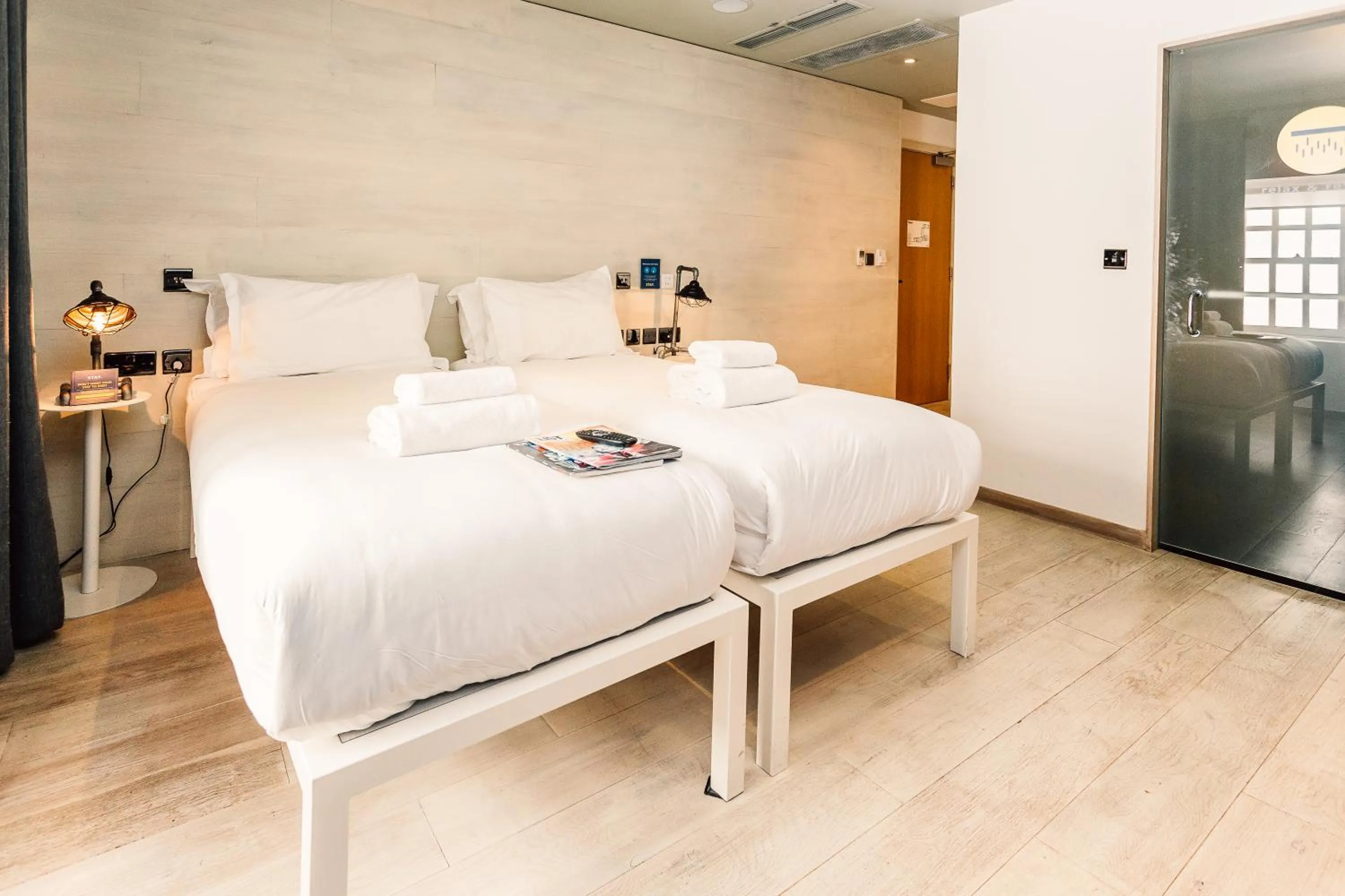 Bed in Stay Central Hotel