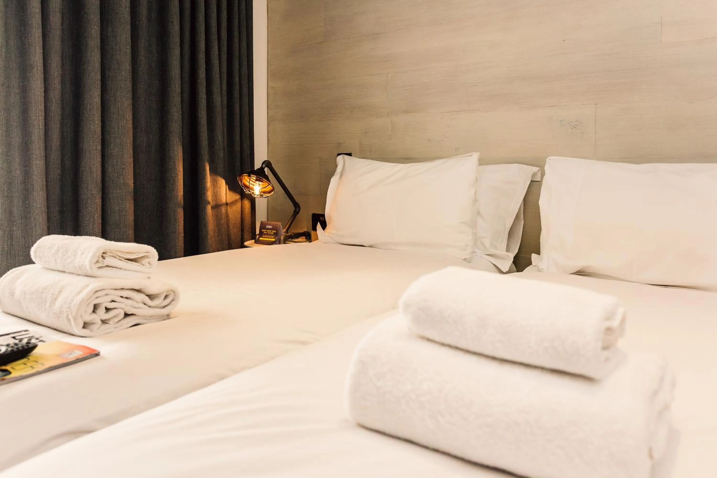 Bed in Stay Central Hotel