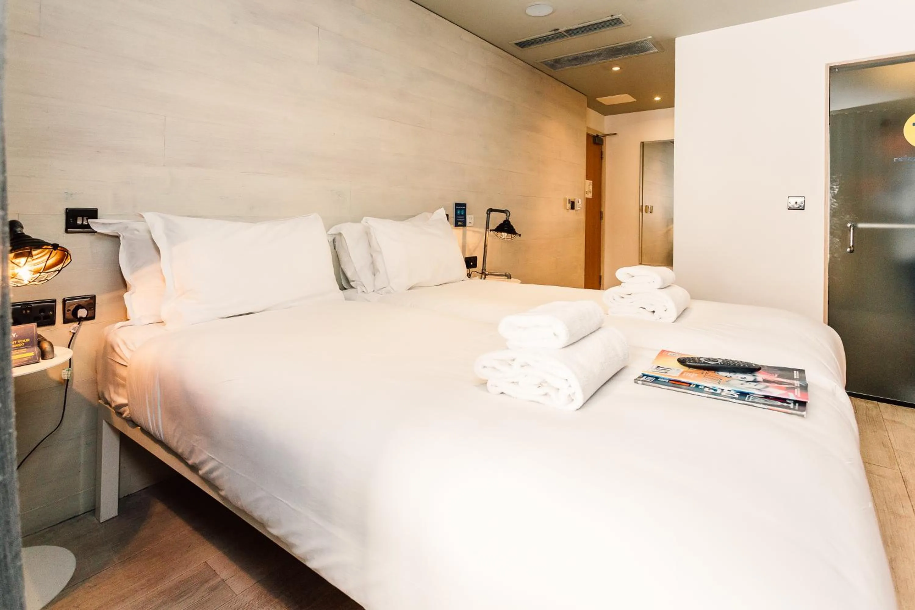 Bed in Stay Central Hotel