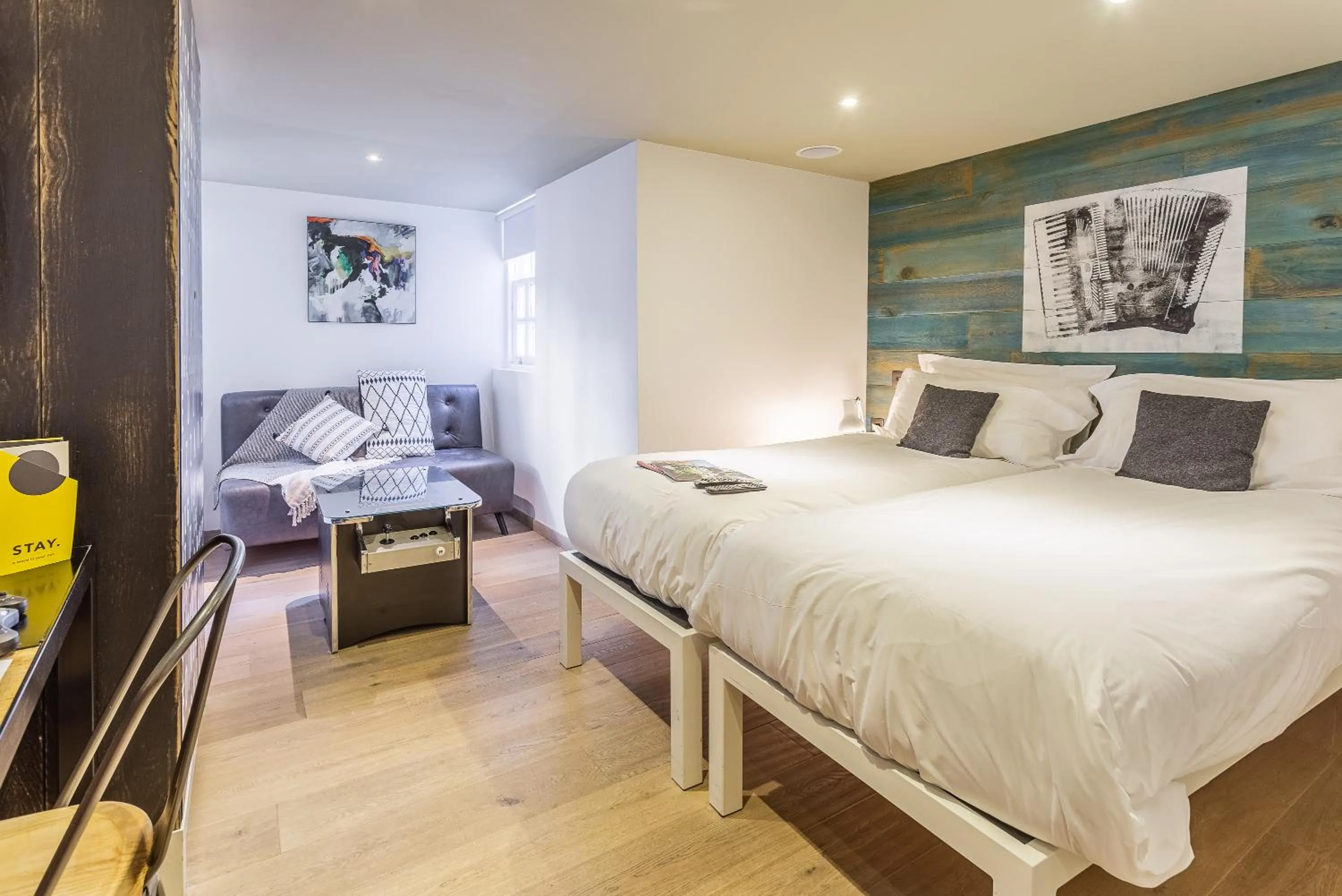 Bed in Stay Central Hotel