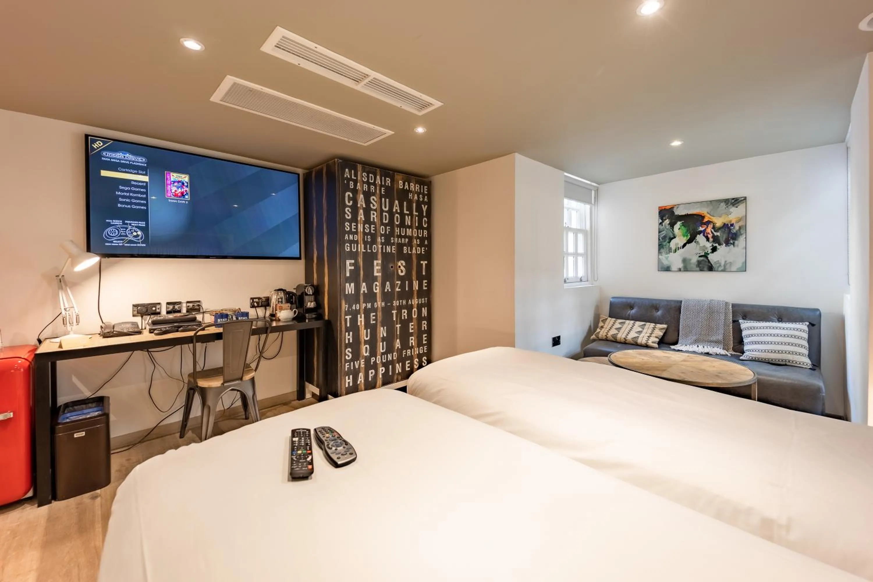 Bed in Stay Central Hotel