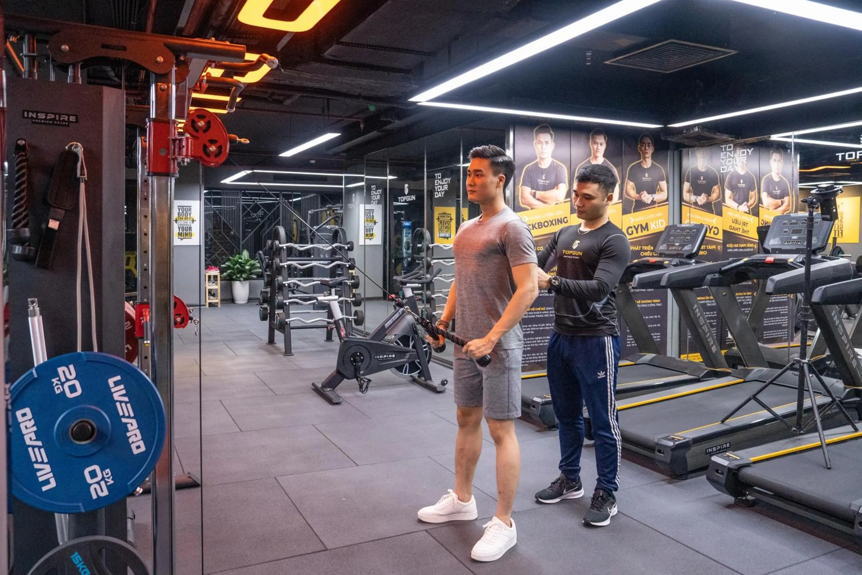 Fitness centre/facilities in MK Premier Boutique Hotel