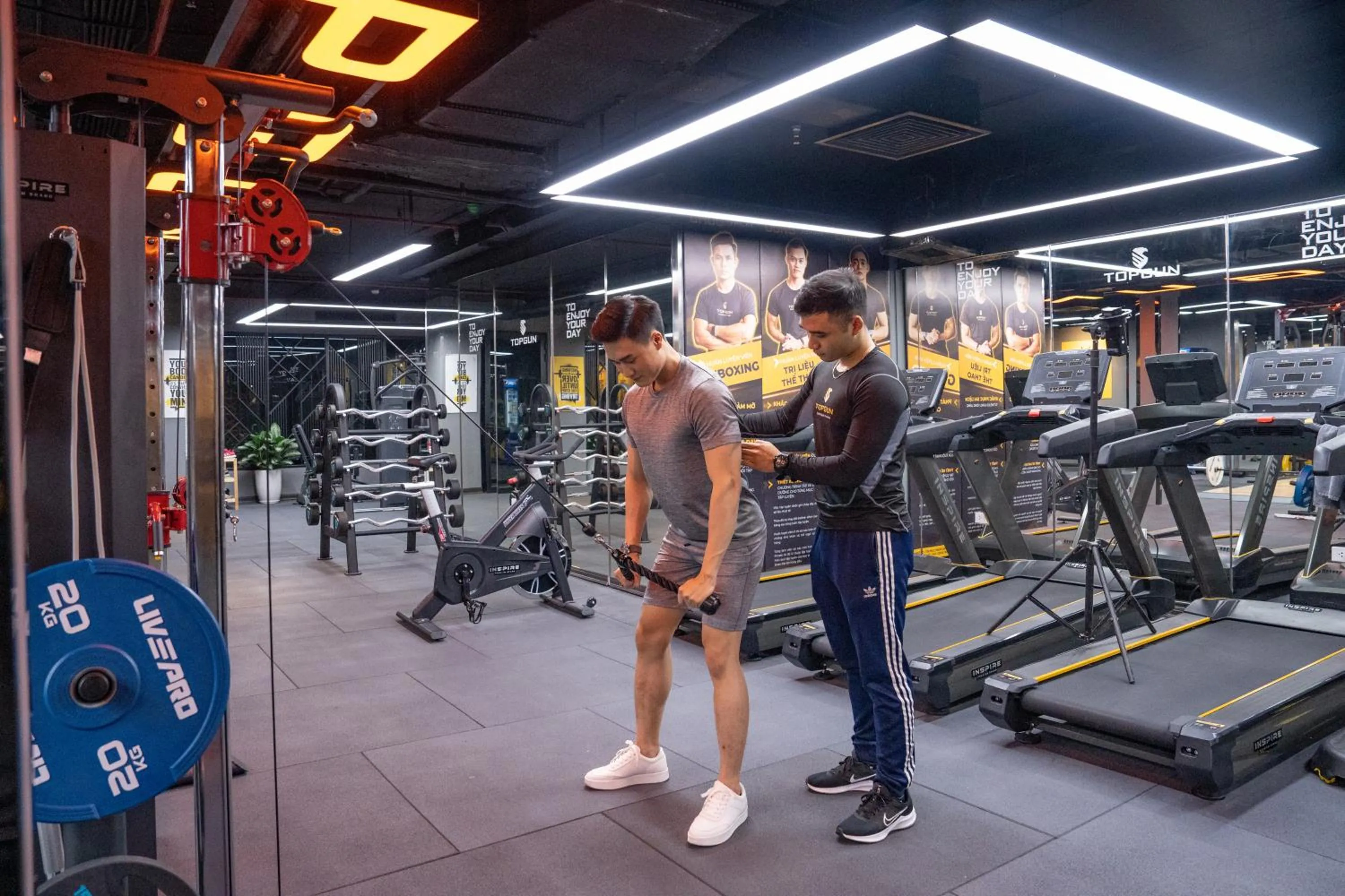 Fitness centre/facilities in MK Premier Boutique Hotel