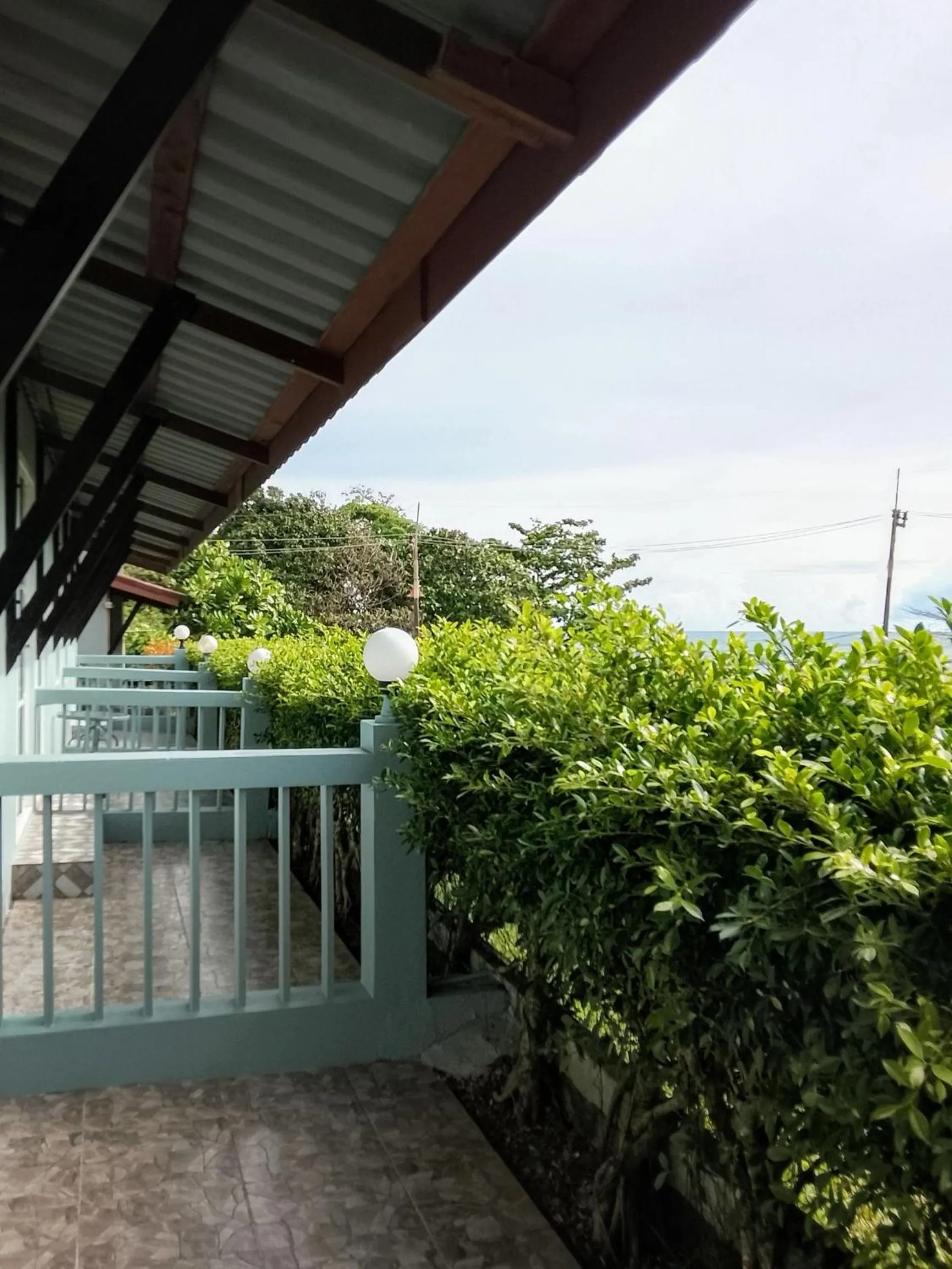 Balcony/Terrace in The Sea @ Lanta Hotel