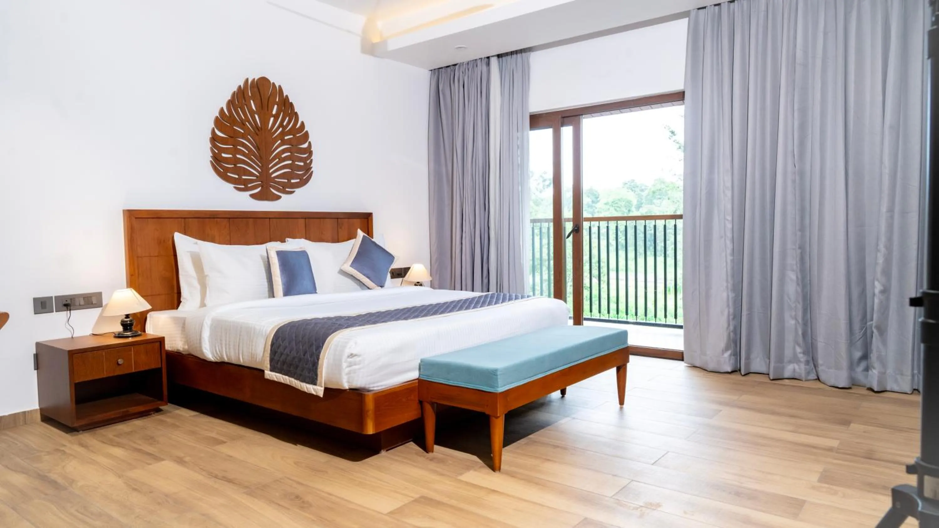 Bed in Gokulam Grand Resort & Spa, Coorg