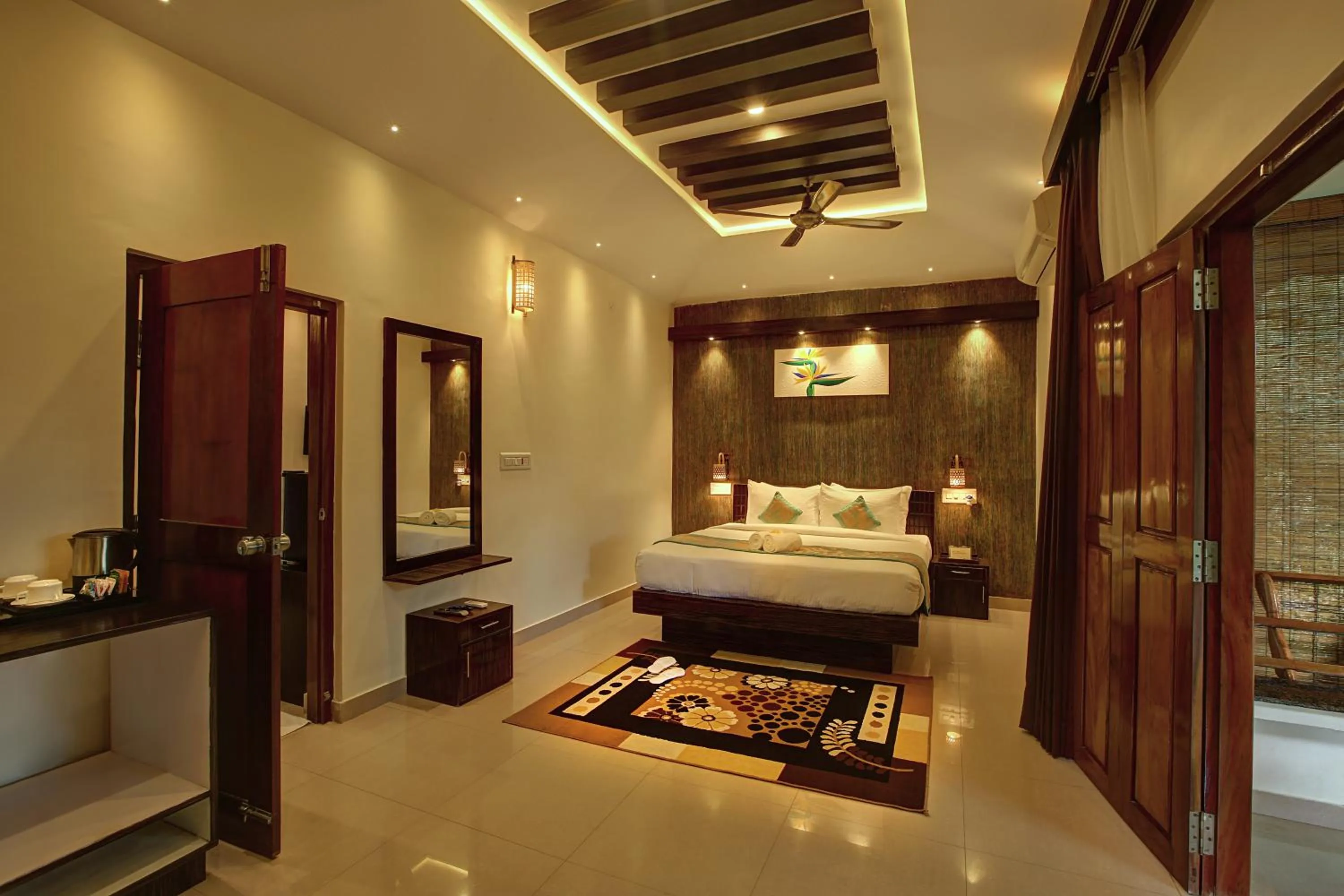 Photo of the whole room, Bed in Gokulam Grand Resort & Spa, Coorg