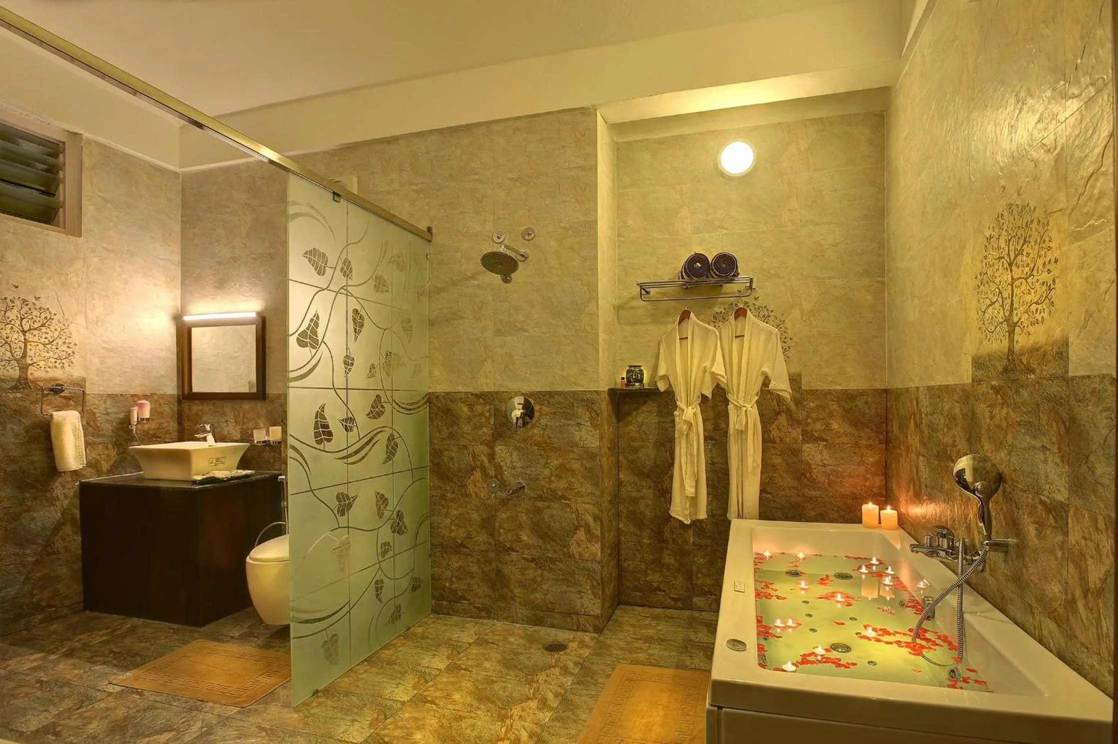 Bathroom in Gokulam Grand Resort & Spa, Coorg