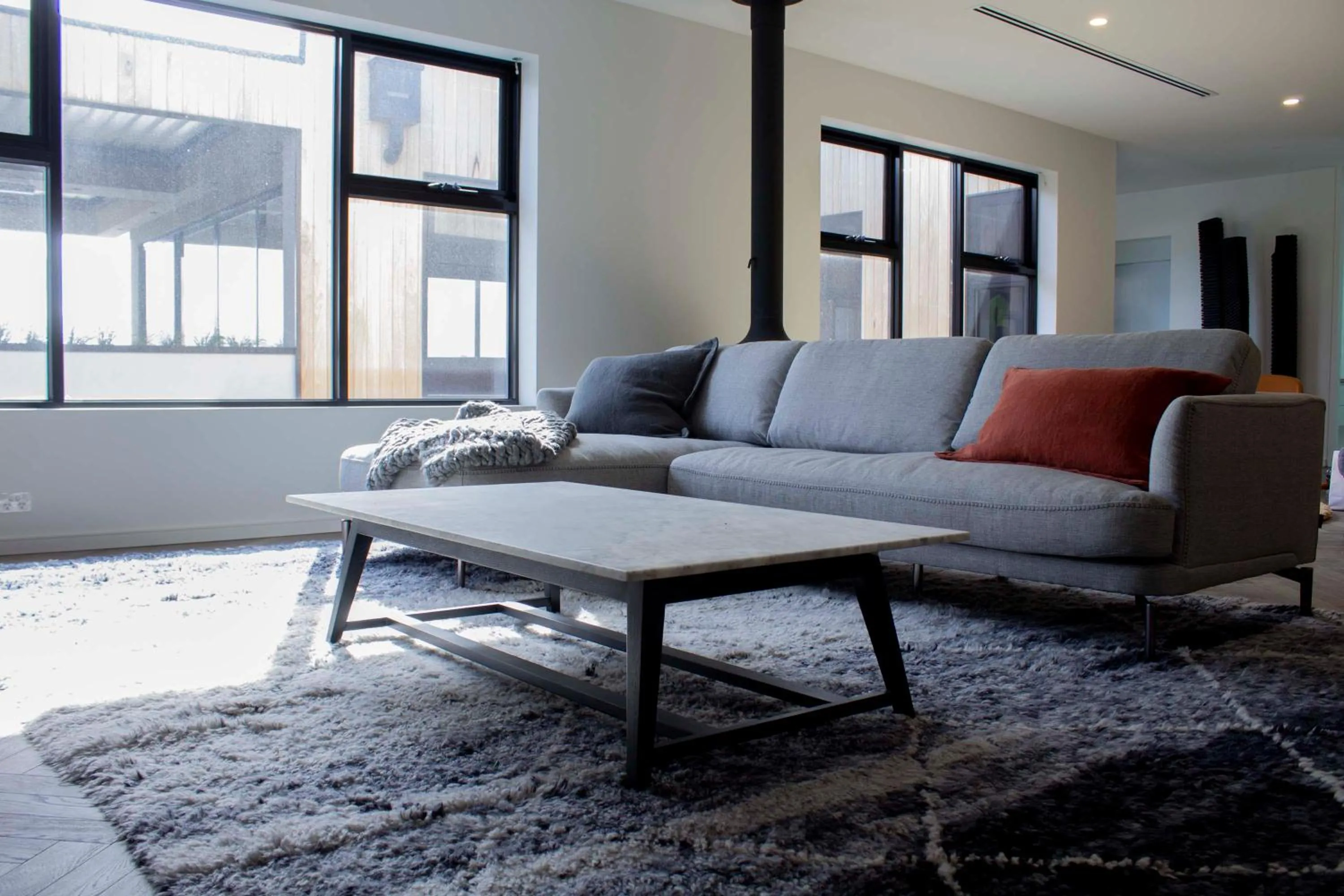 Living room in Carmel at Sorrento