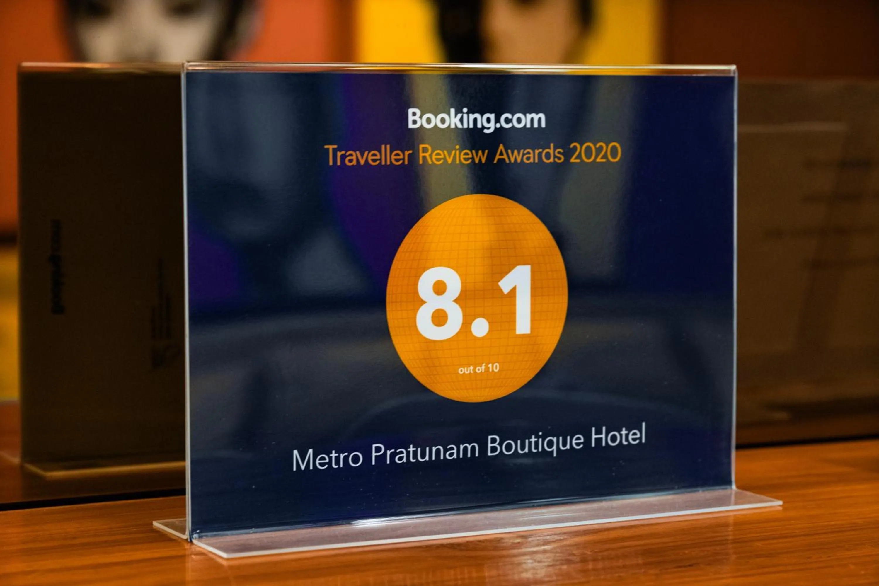 Lobby or reception in Metro Pratunam Boutique Hotel