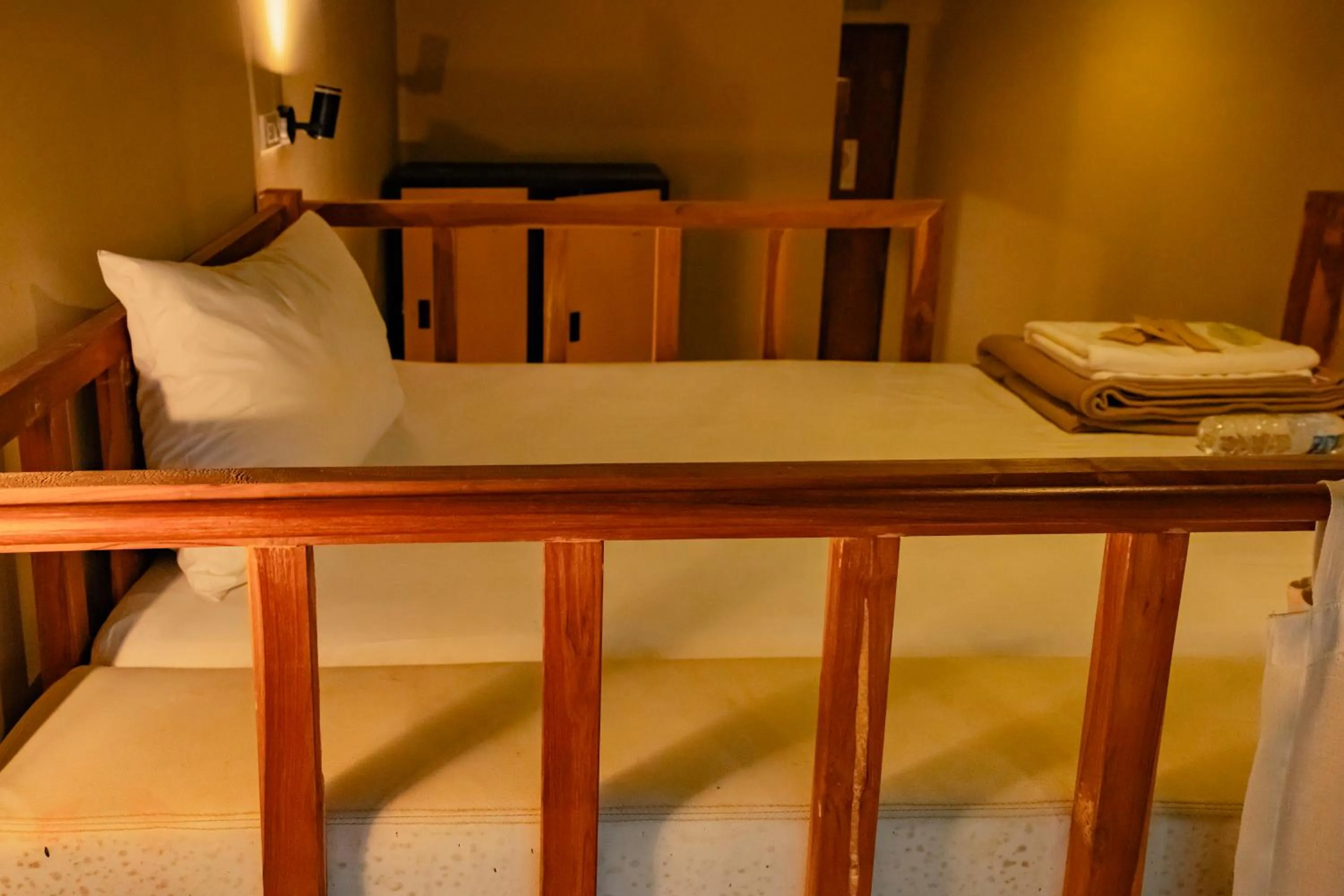 Bed in Metro Pratunam Boutique Hotel