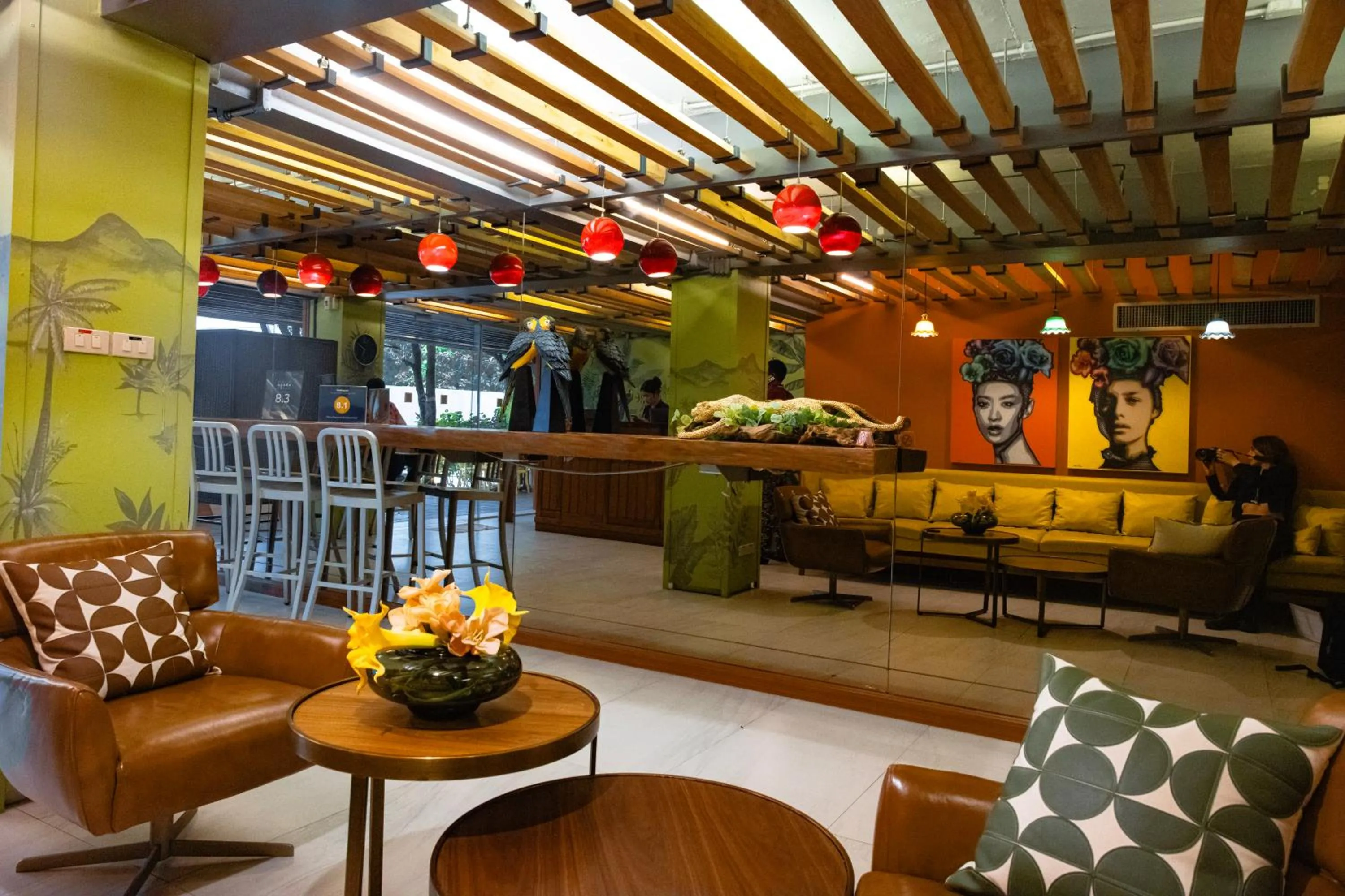 Lobby or reception in Metro Pratunam Boutique Hotel