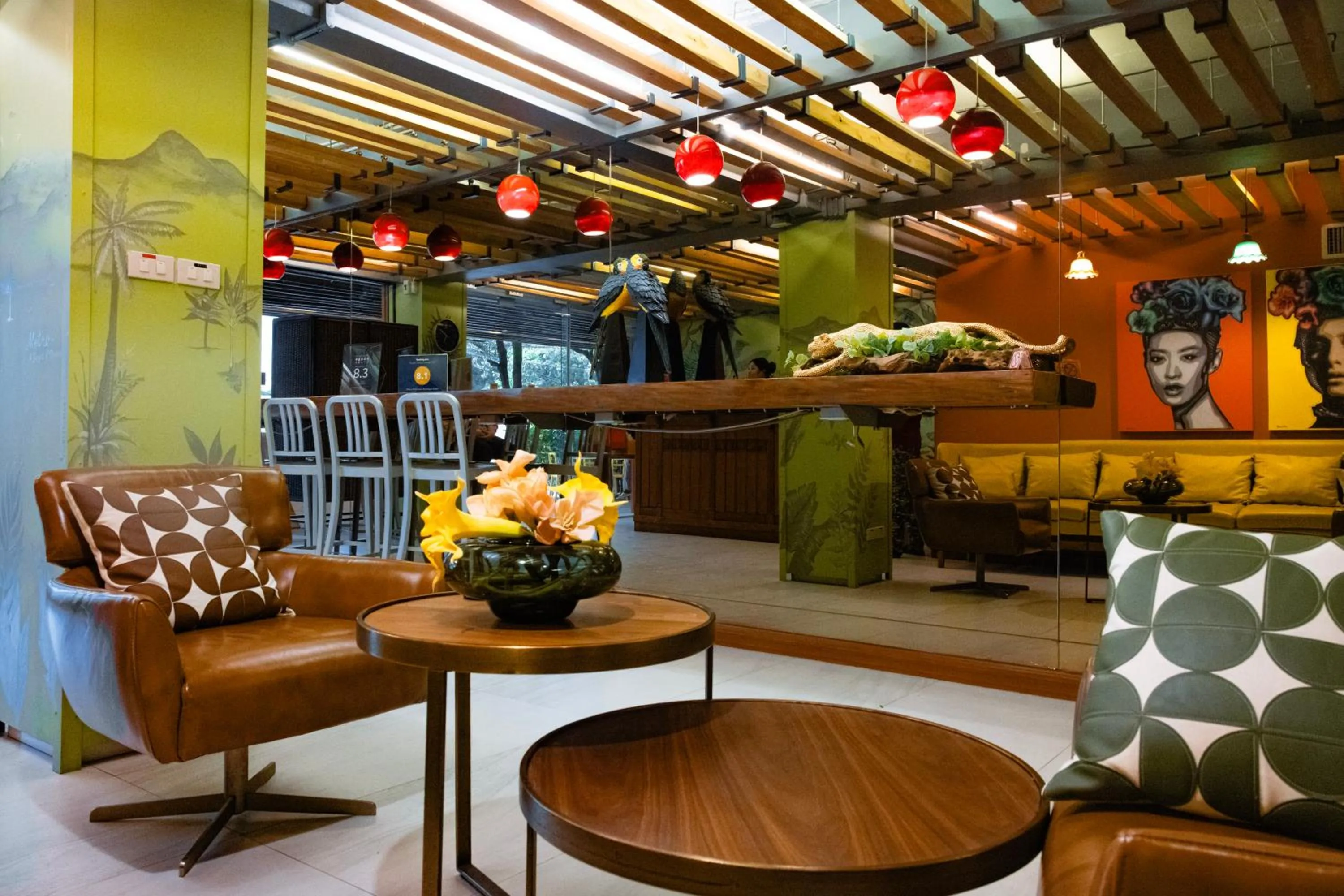 Lobby or reception in Metro Pratunam Boutique Hotel