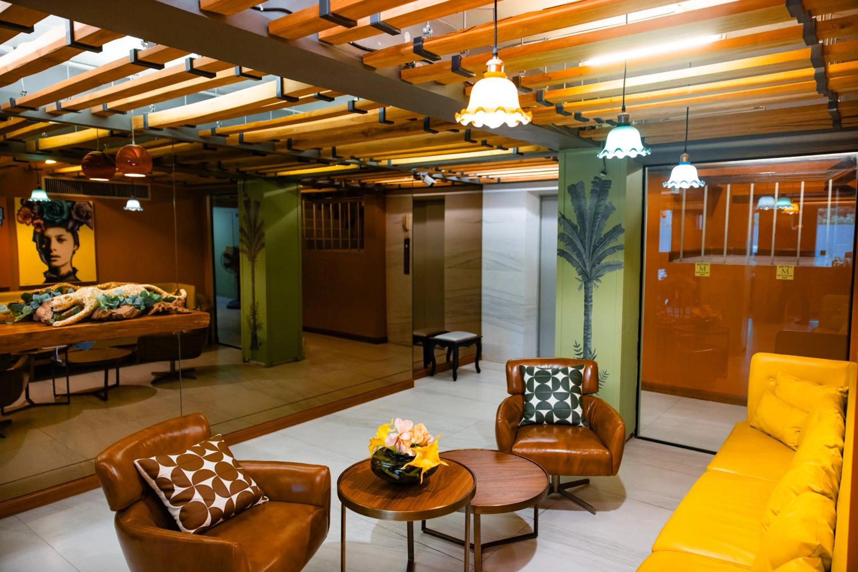 Lobby or reception in Metro Pratunam Boutique Hotel