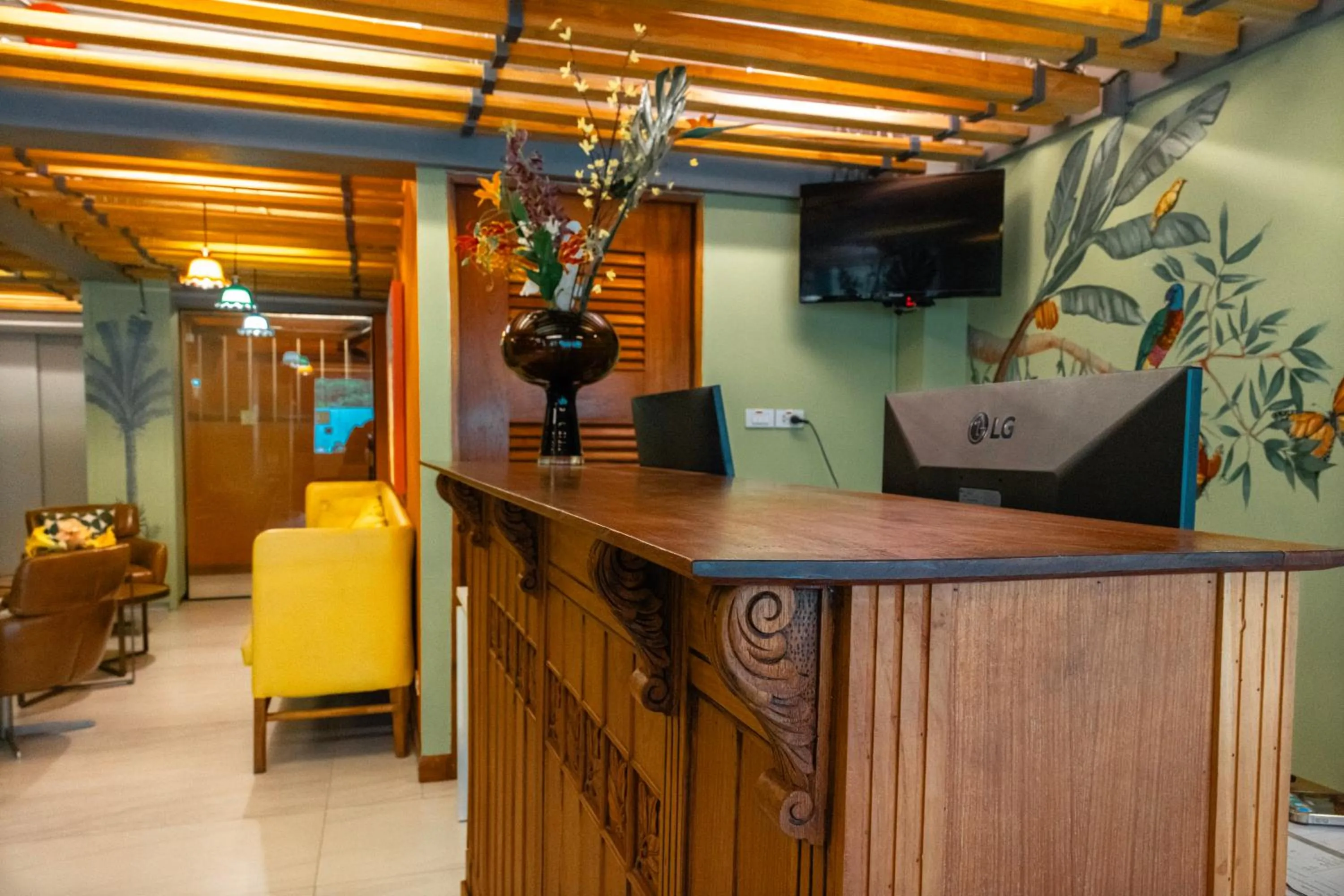 Lobby or reception in Metro Pratunam Boutique Hotel