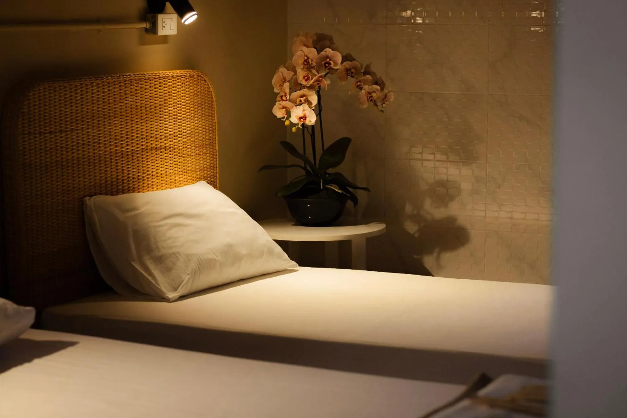 Bed in Metro Pratunam Boutique Hotel