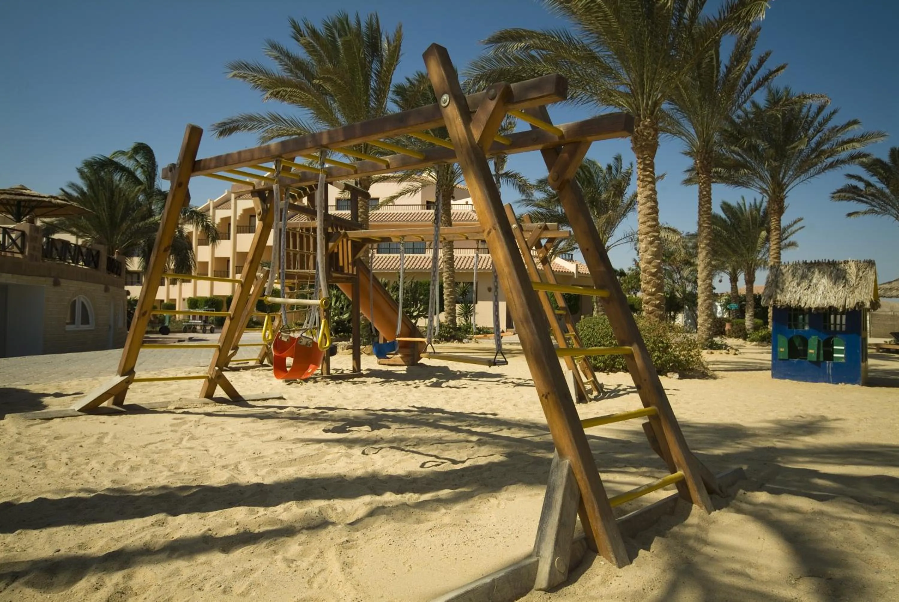 Facade/entrance in Flamenco Beach & Resort Quseir