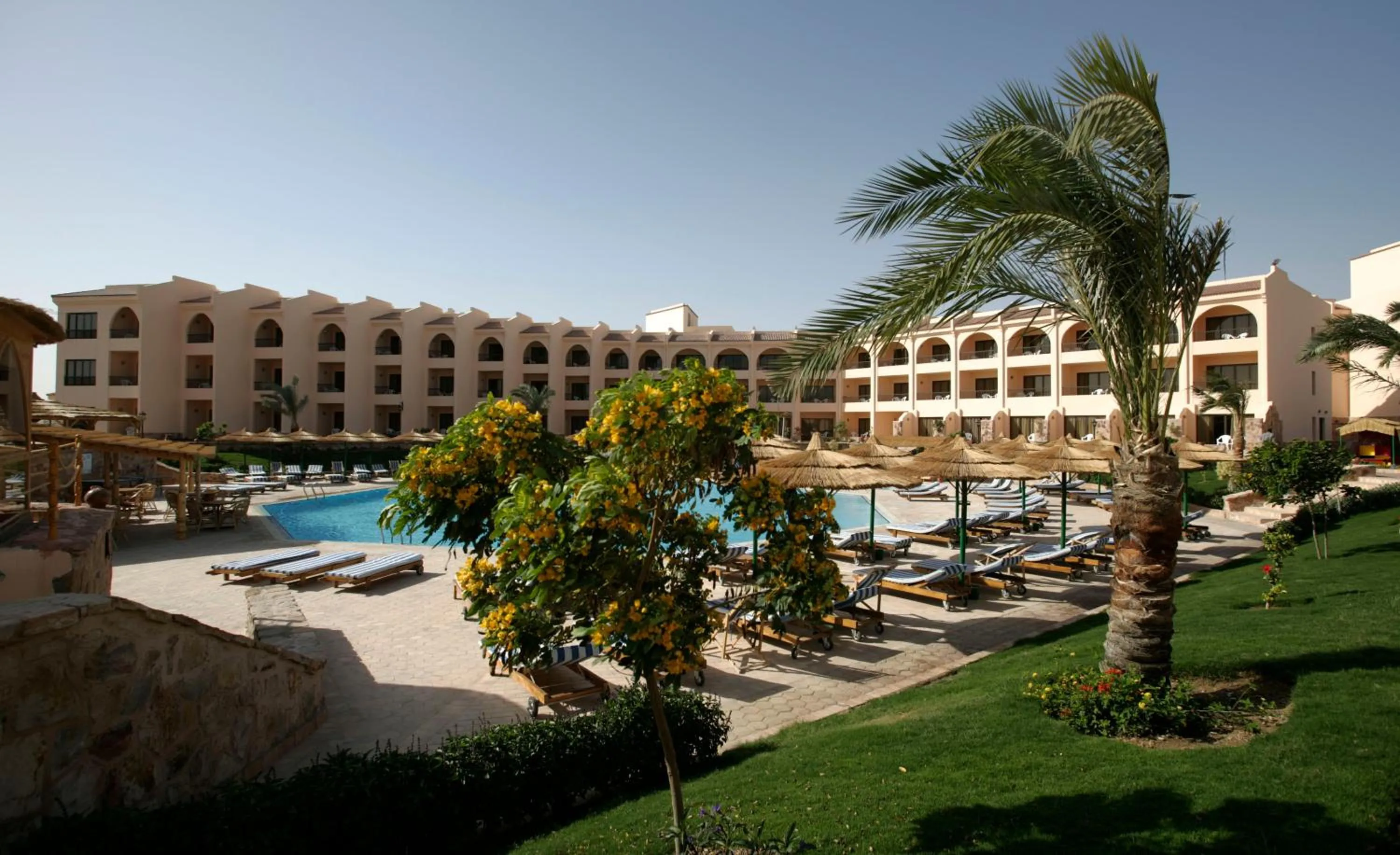 Property building in Flamenco Beach & Resort Quseir