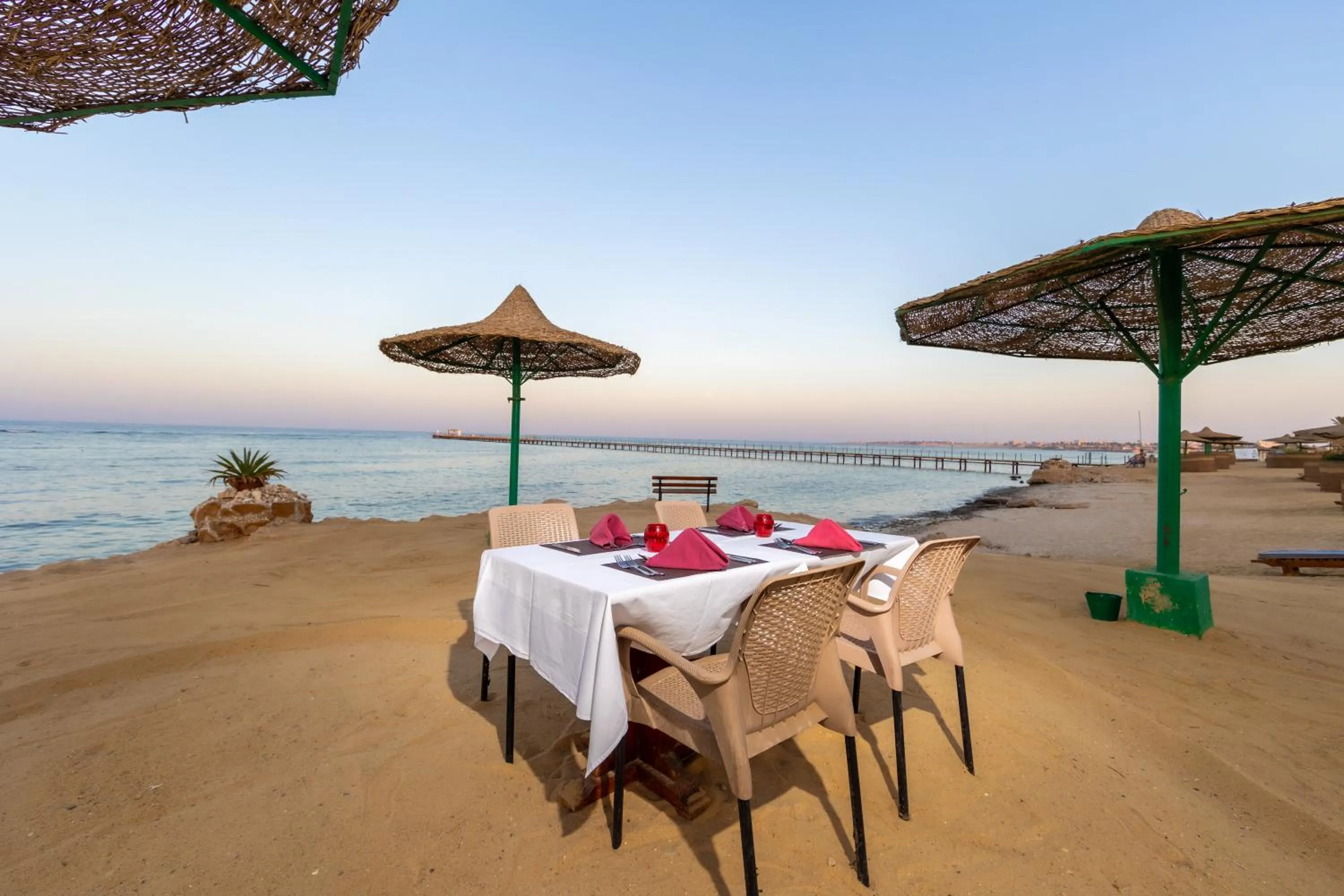 Beach in Flamenco Beach & Resort Quseir