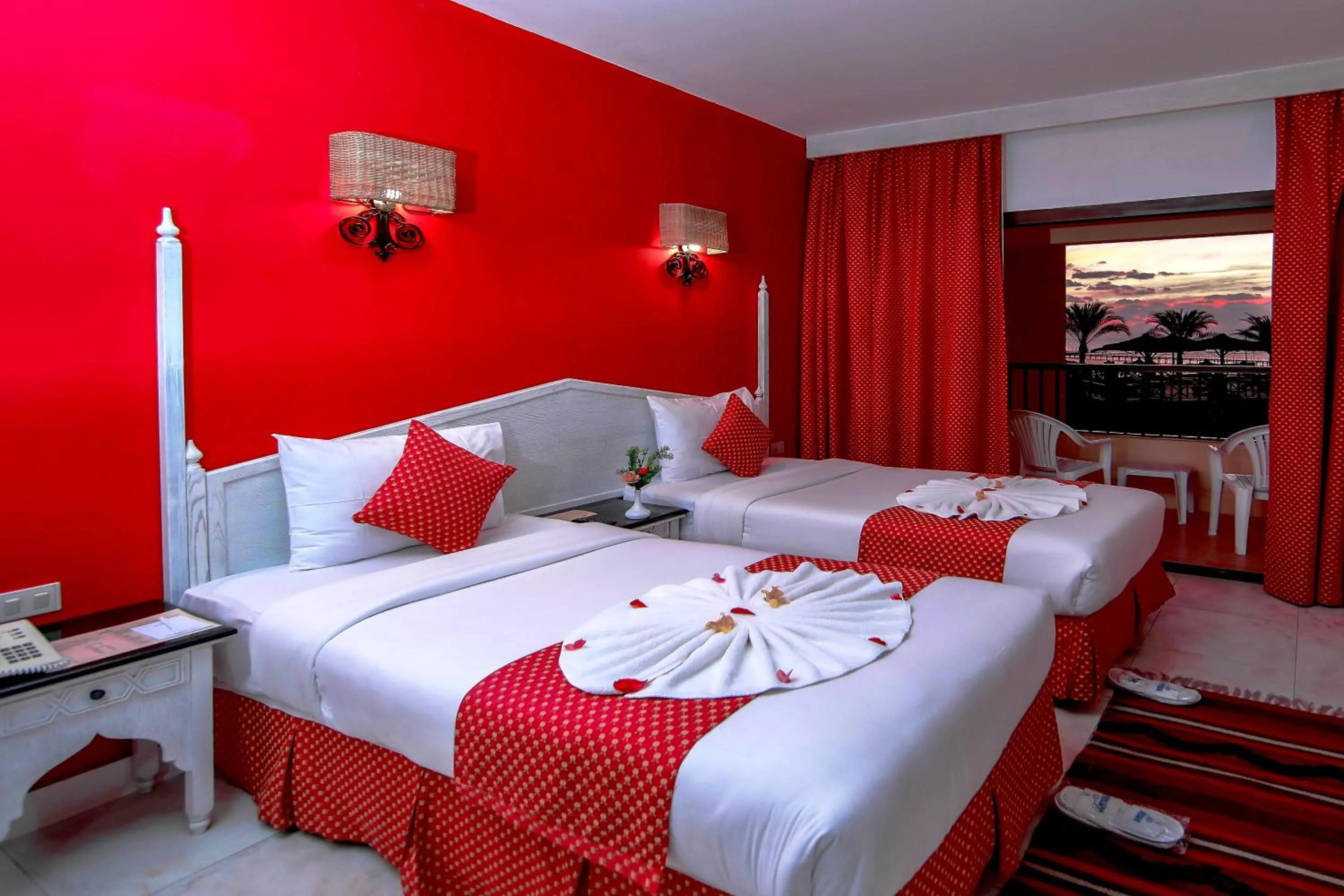 Bedroom in Flamenco Beach & Resort Quseir