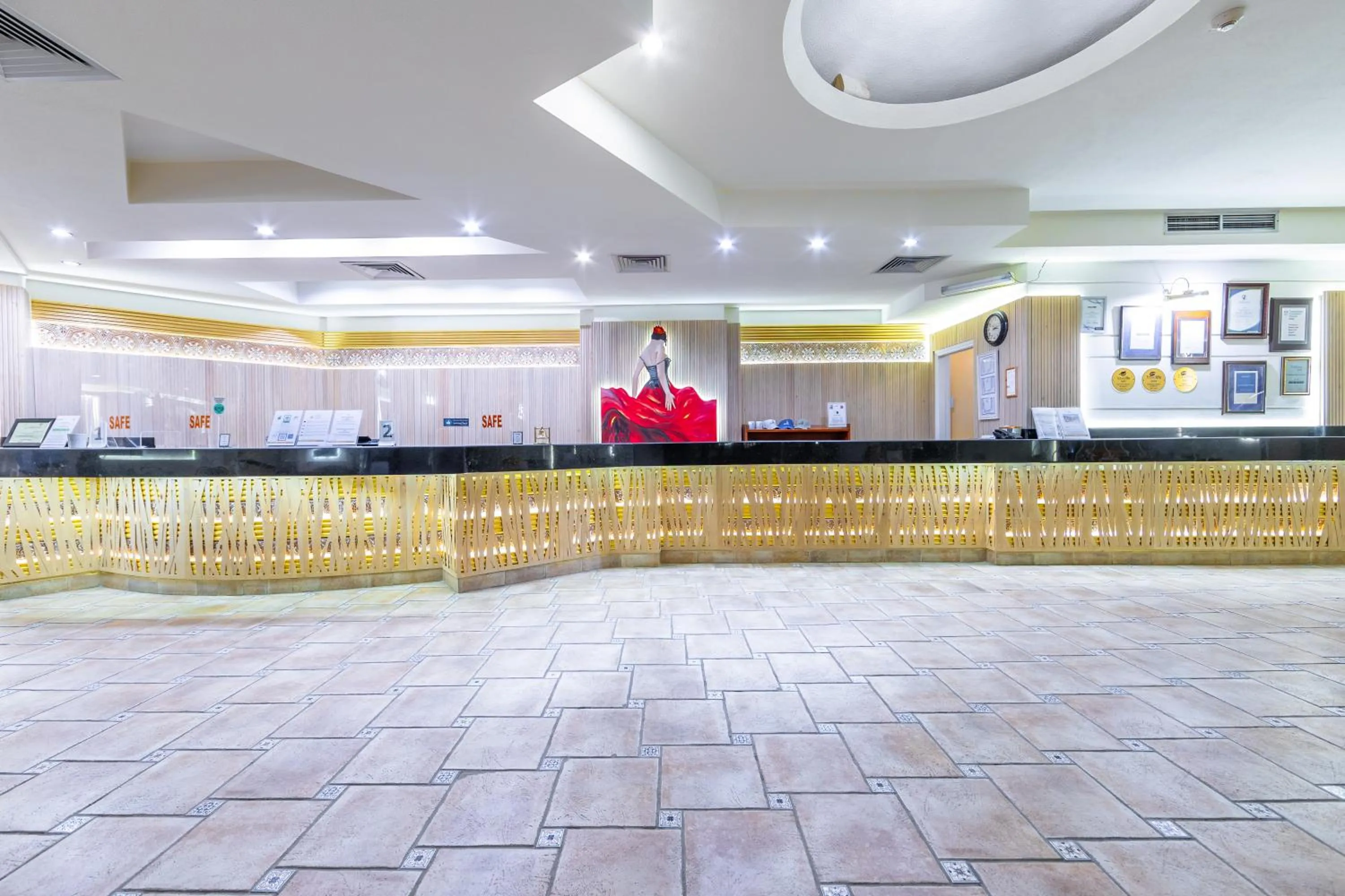 Lobby or reception in Flamenco Beach & Resort Quseir