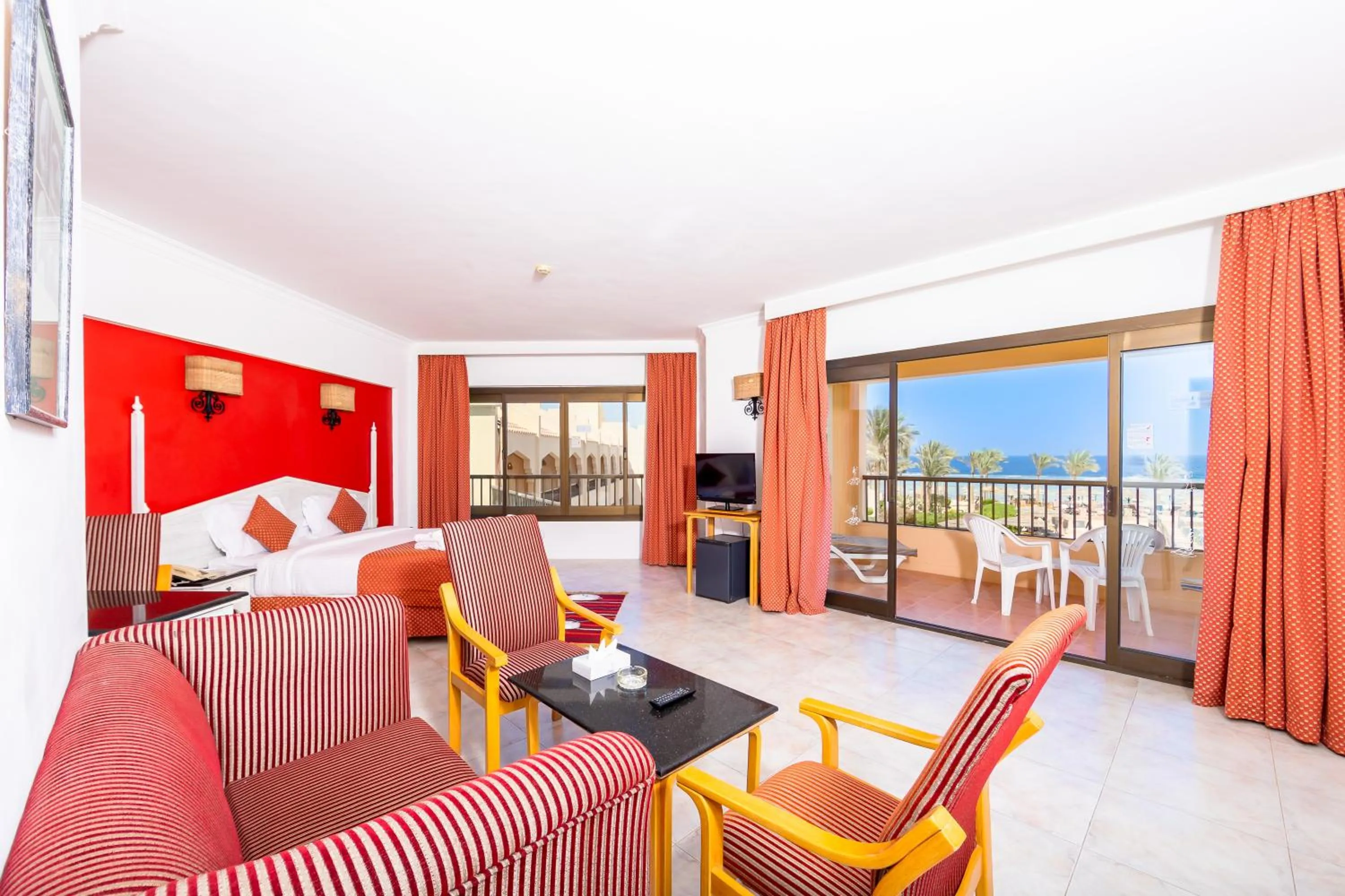 Bed in Flamenco Beach & Resort Quseir