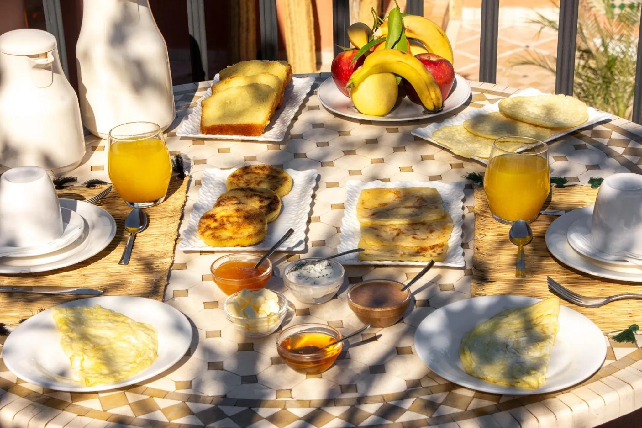 Breakfast in Riad Atlas Acacia