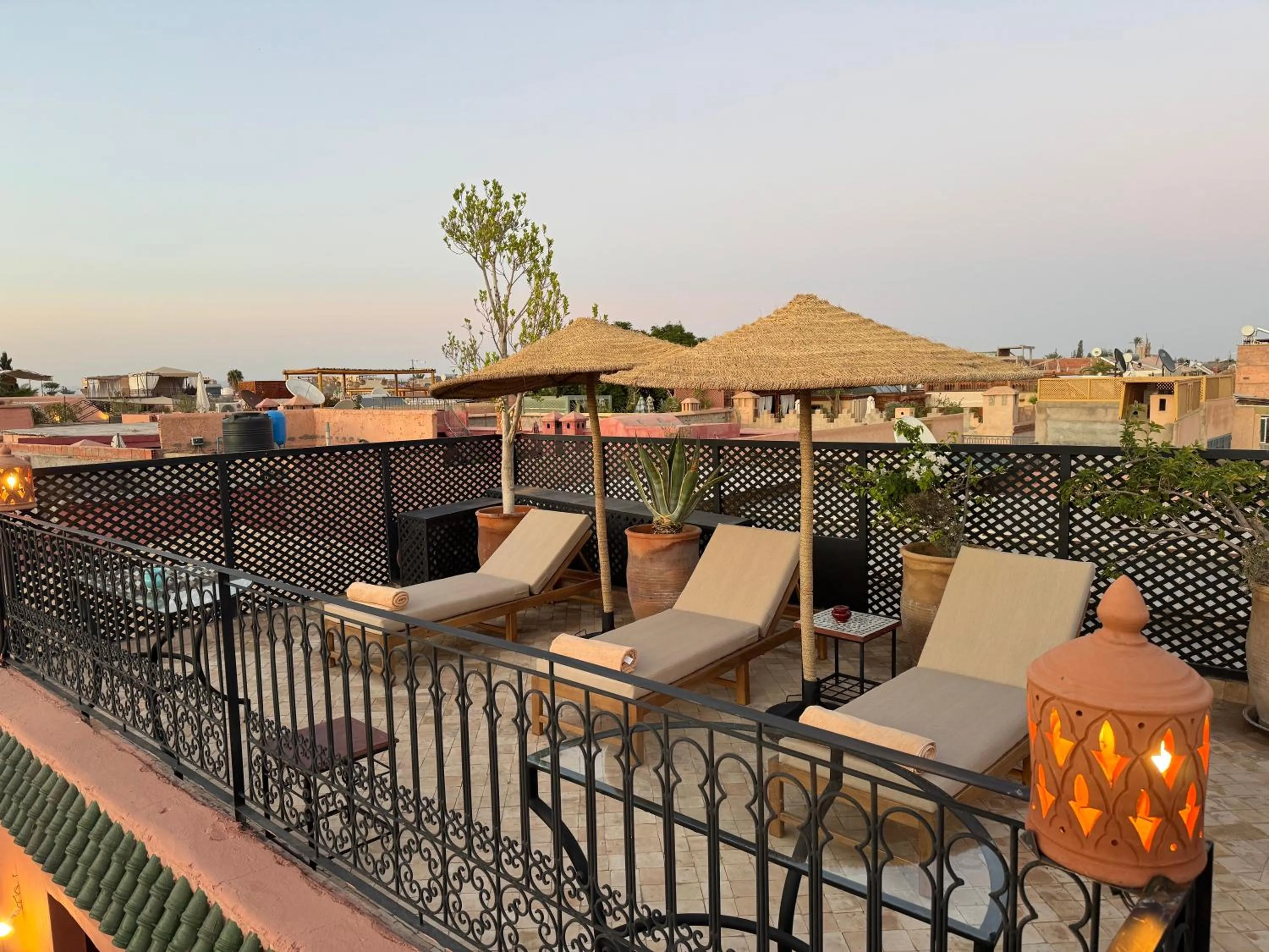 Patio in Riad Atlas Acacia