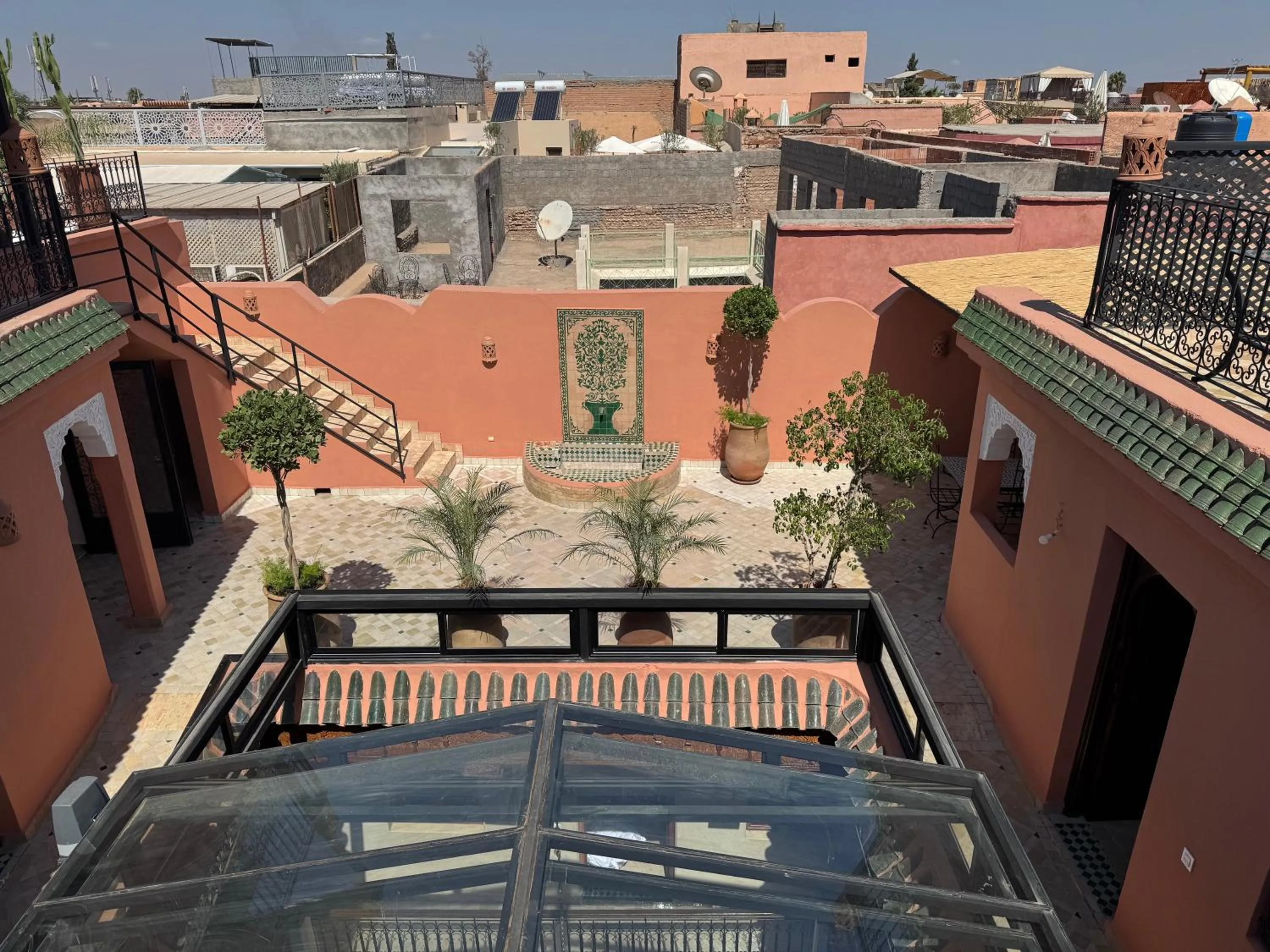 Patio in Riad Atlas Acacia