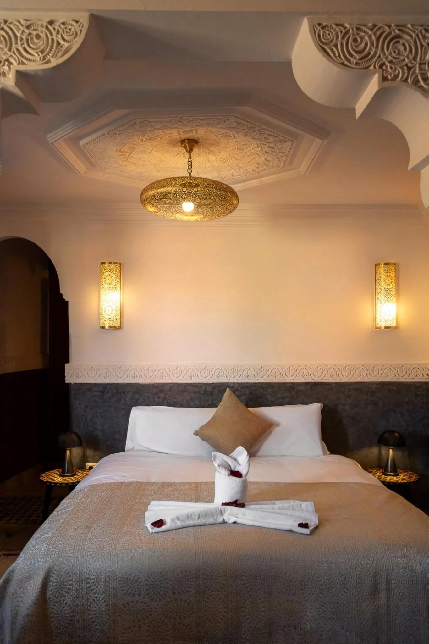 Bedroom, Bed in Riad Atlas Acacia