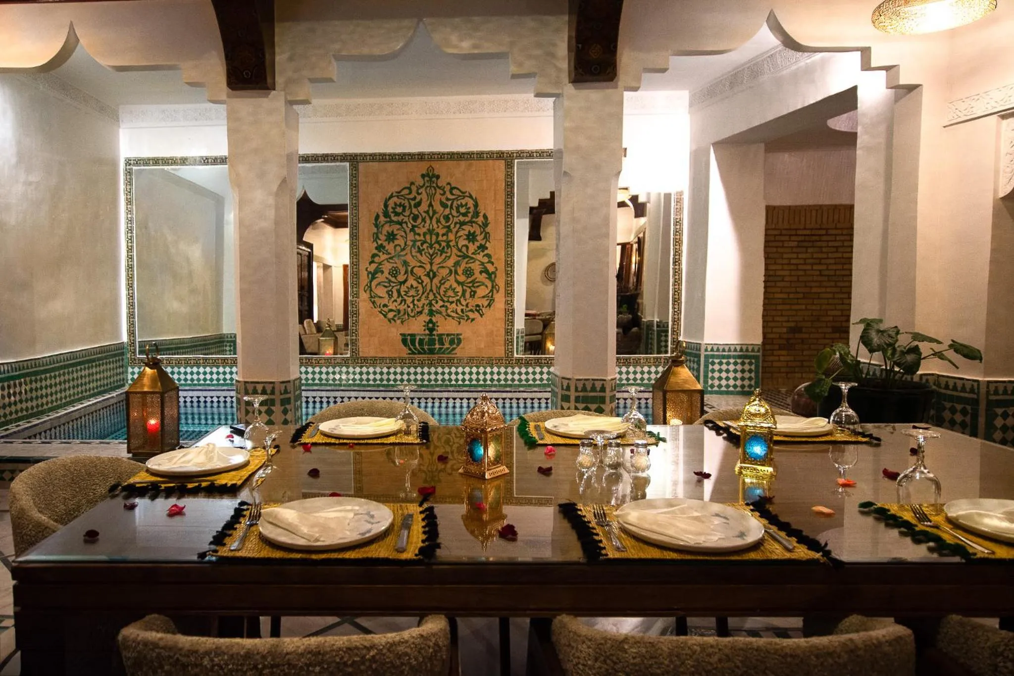 Meals in Riad Atlas Acacia
