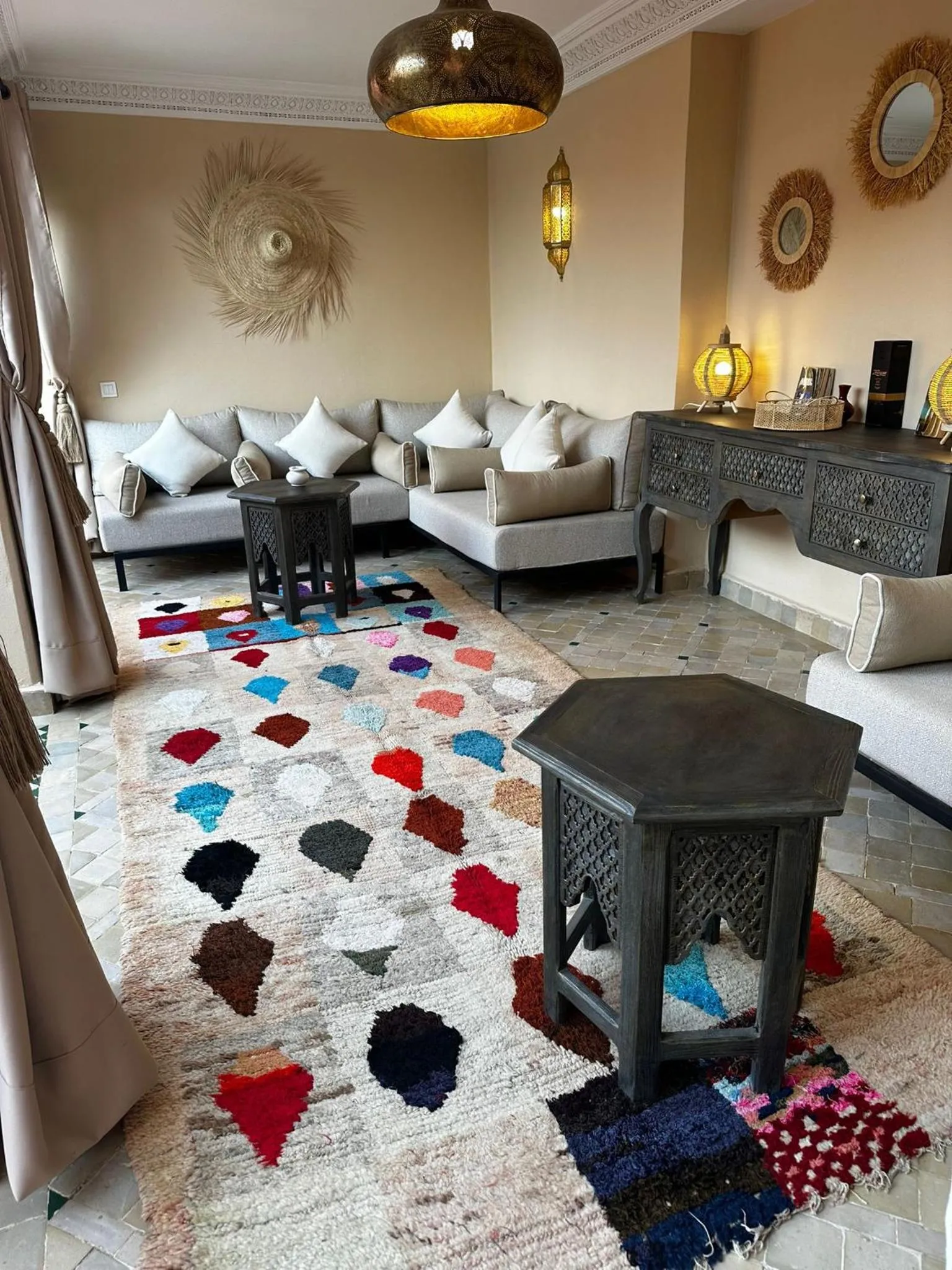 Patio in Riad Atlas Acacia