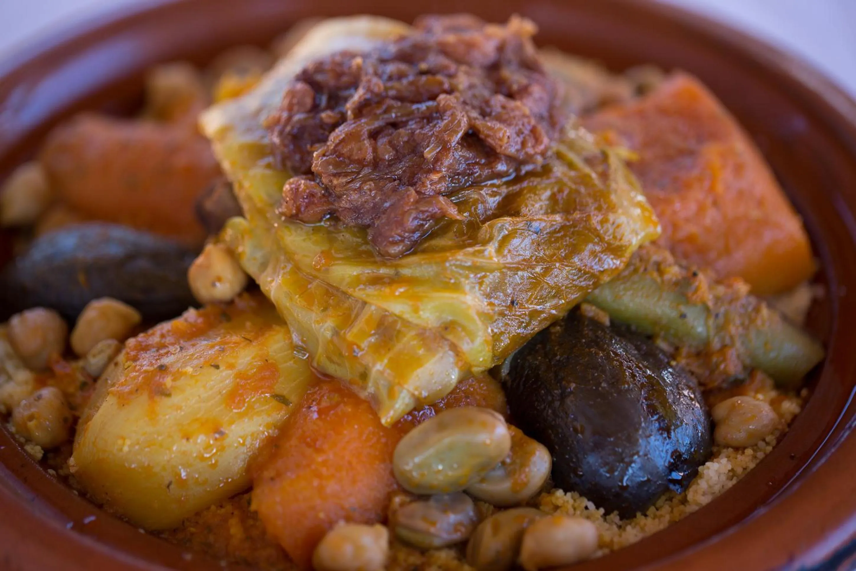 Food close-up in Riad Atlas Acacia