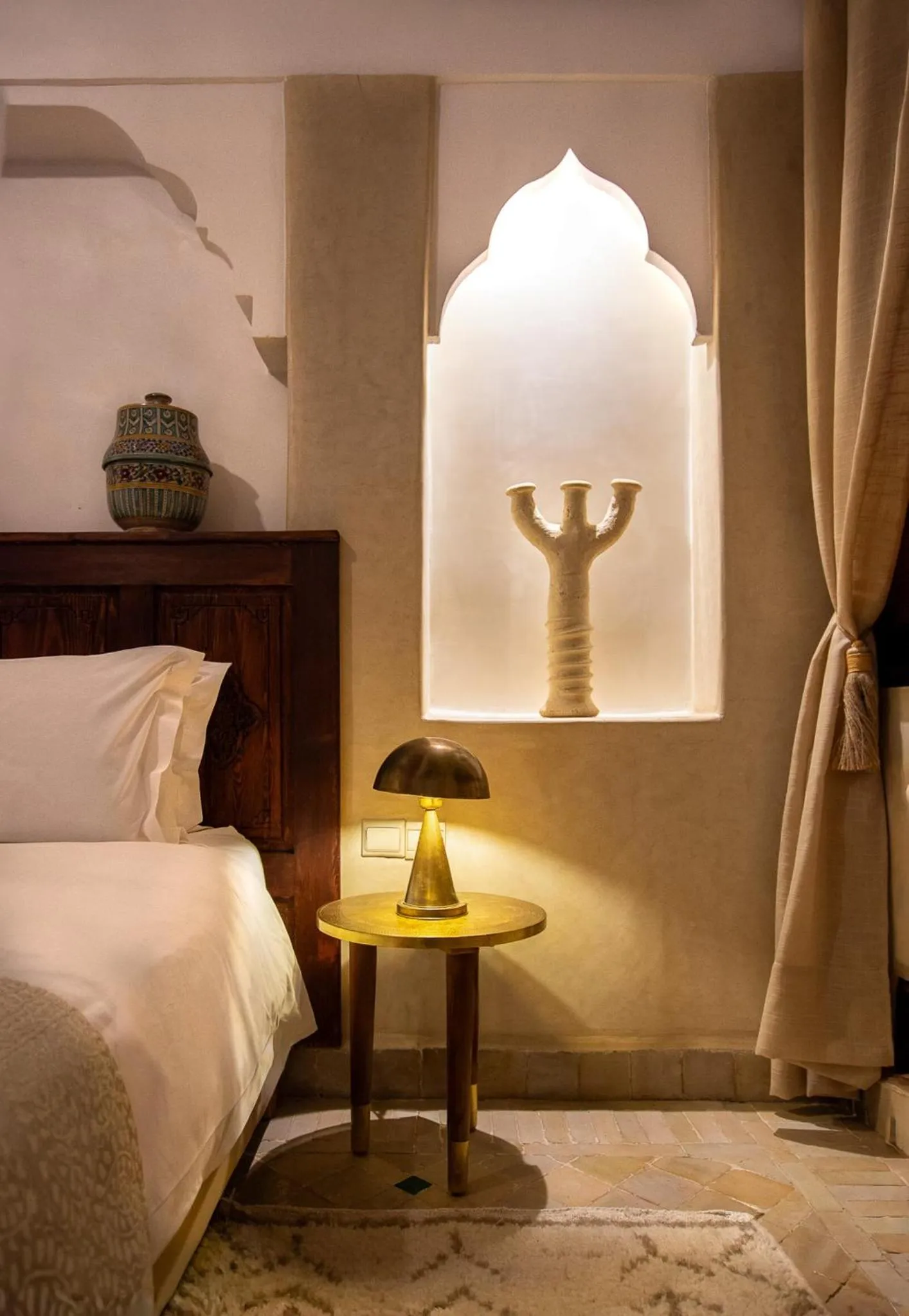 Bedroom, Bed in Riad Atlas Acacia