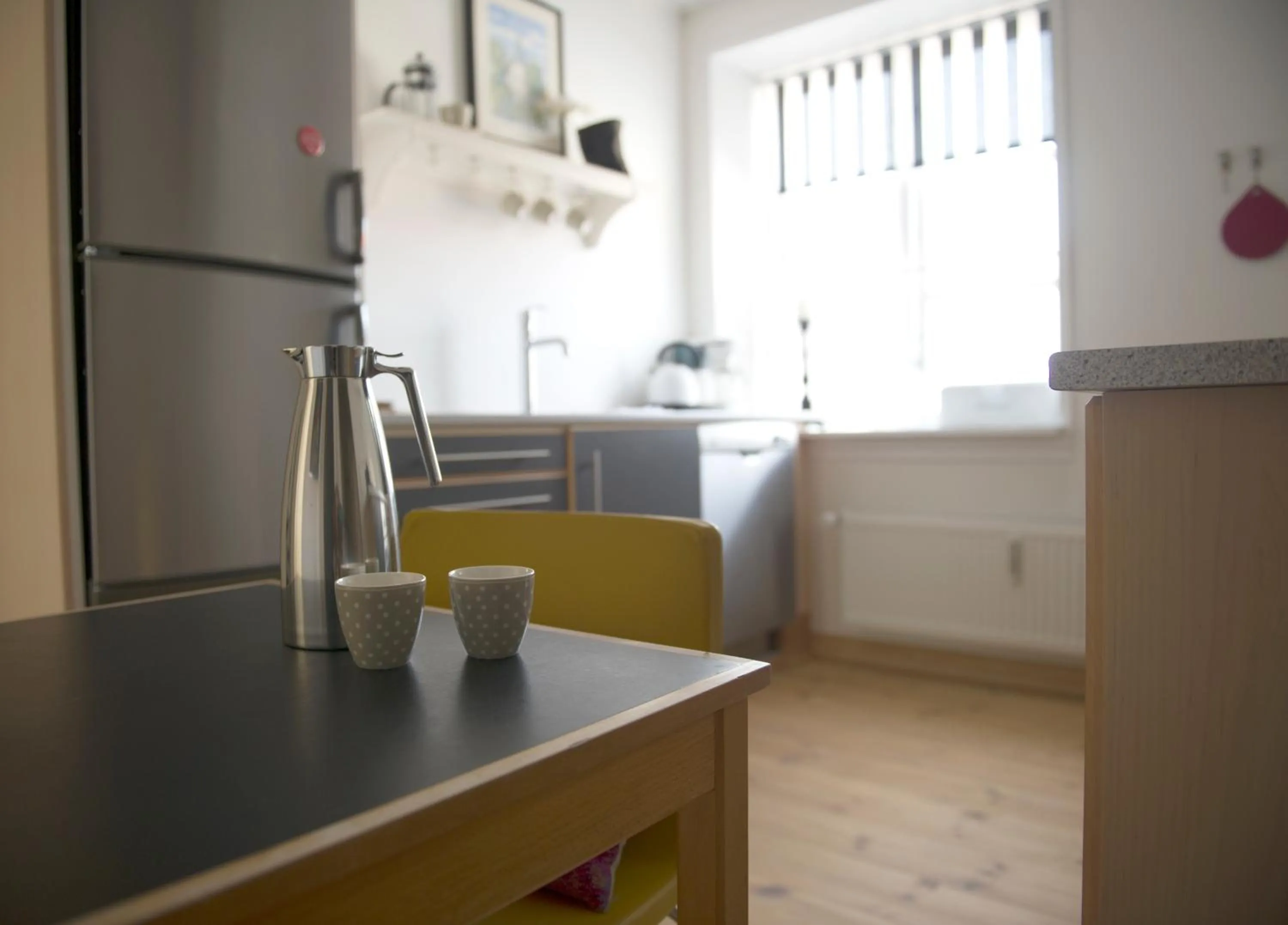 Kitchen or kitchenette in Hotel På Torvet